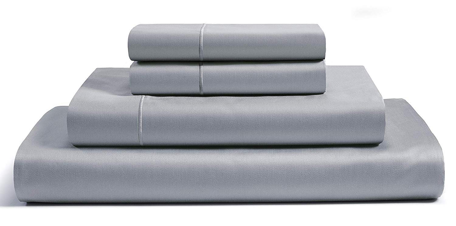 Luxury 4-Piece 100% Egyptian Cotton Bed Sheet Set - 800 Thread Count, Extra Deep Pocket (18
