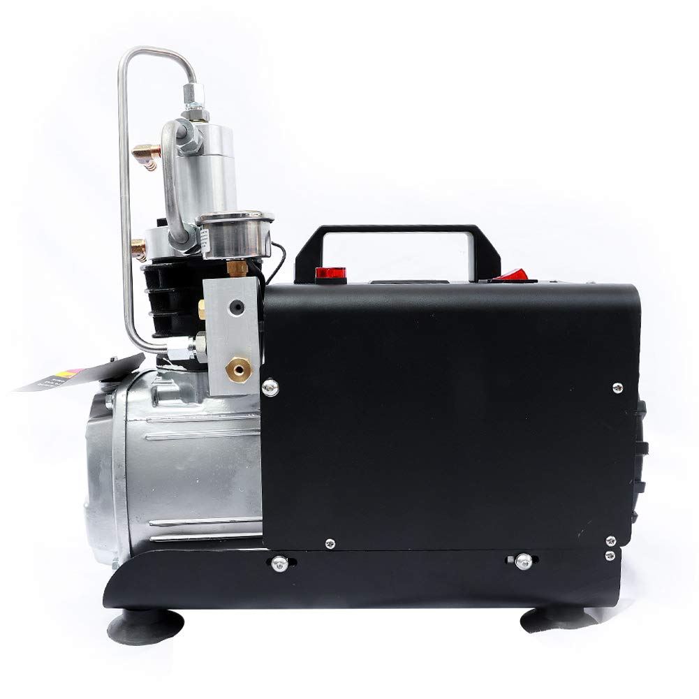 HPDMC 110V 300Bar Portable High Pressure Air Compressor - Paintball PCP Rifle Fill Station | Fast Charging for Scuba Tanks, Airguns & Outdoor Sports Gear