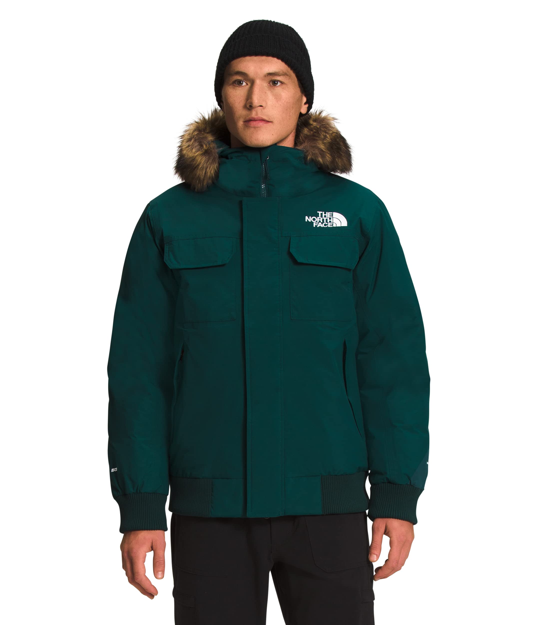 THE NORTH FACE Men's McMurdo Bomber Jacket - Waterproof Winter Coat with Insulation for Hiking, Camping & Outdoor Adventures