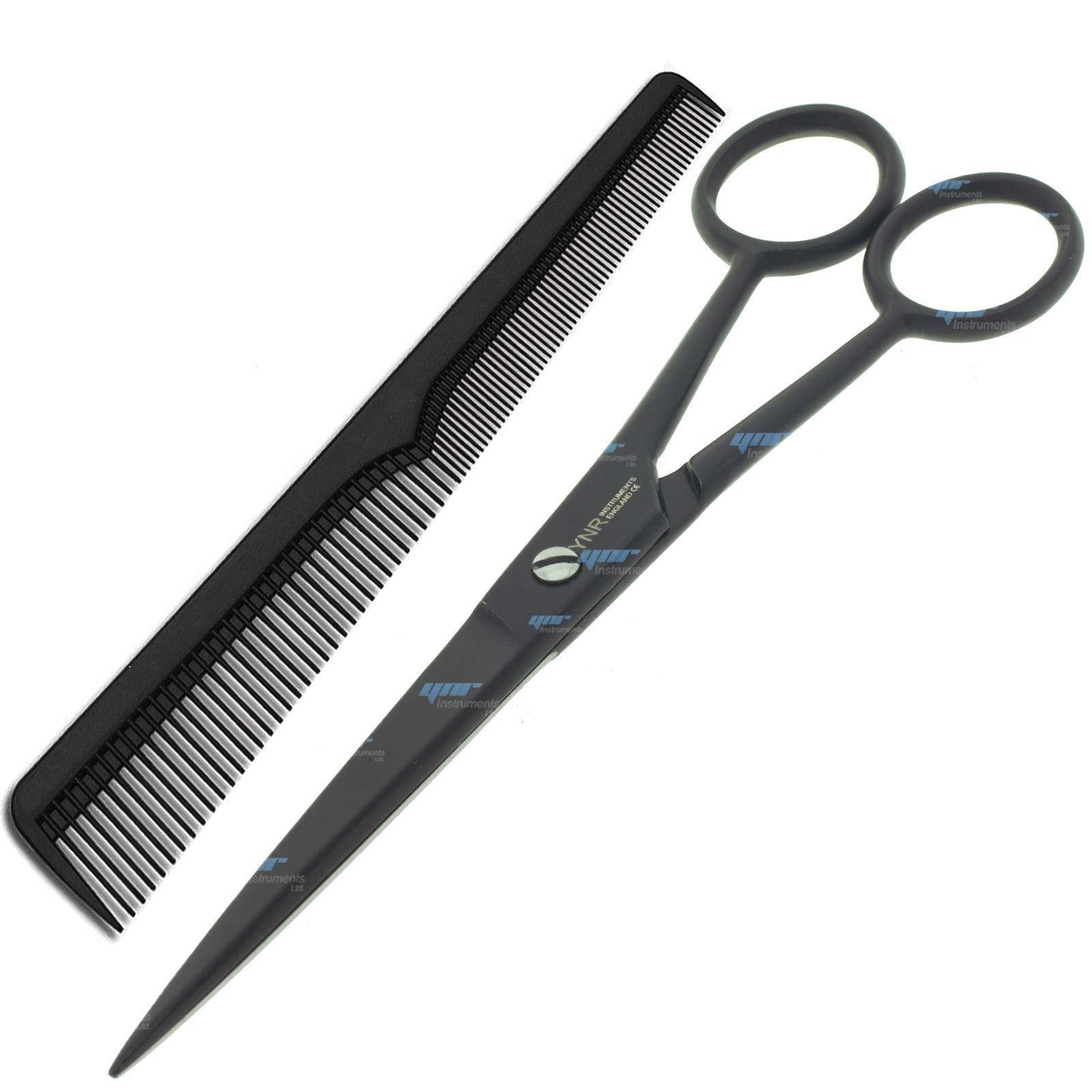 Professional Hairdressing Scissors - Stainless Steel Barber Shears for Salon & Home Use - 6