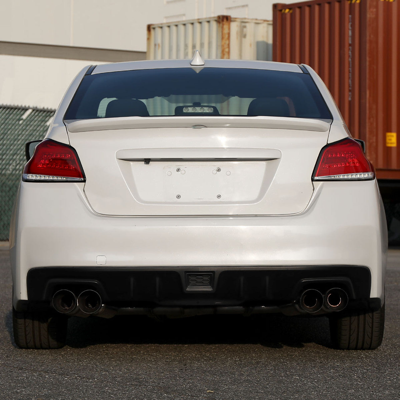 Spec D Sequential LED Tail Lights for 2015-2021 Subaru WRX/STI - Smoked Lens with Dynamic Turn Signals - Upgrade Your Car's Rear Style for Night Driving & Car Shows