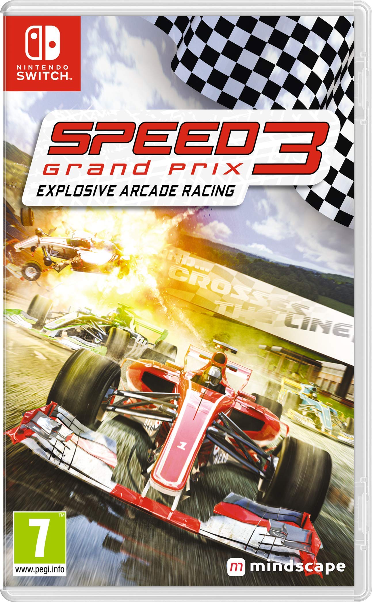 Nintendo Switch Speed 3: Grand Prix Racing Game - Thrilling Multiplayer Action for Family Game Nights & Competitive Tournaments