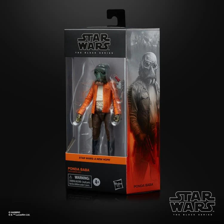 Star Wars The Black Series Ponda Baba Action Figure - 6-Inch Collectible Toy from A New Hope | Perfect for Fans, Collectors, and Display Scenes