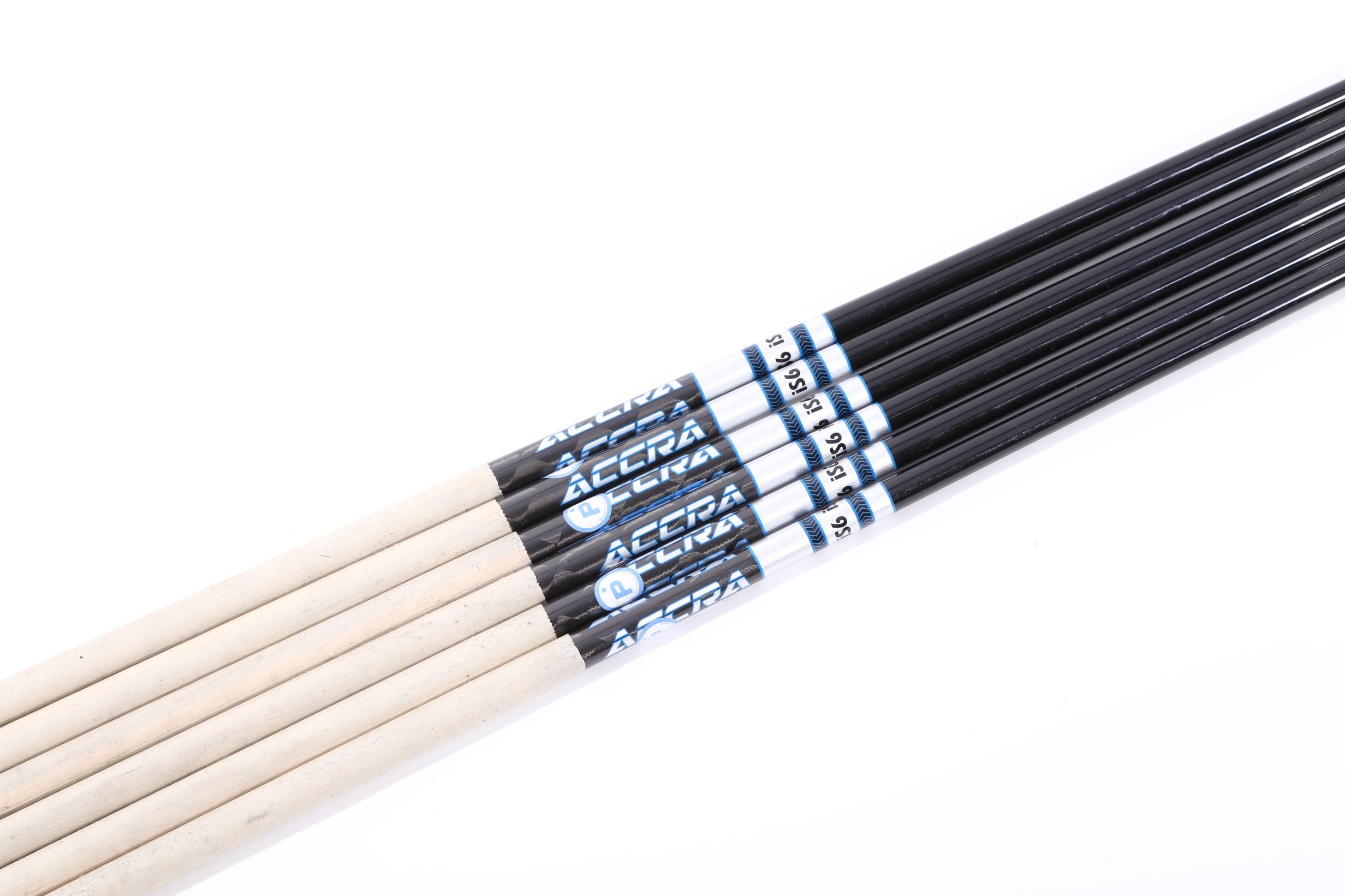 Premium Used Accra iSeries IS6 Regular Flex Graphite Iron Shaft Set (32.25