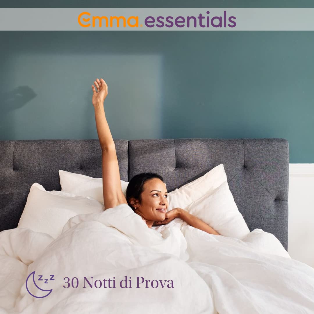 Emma Essentials Microfibre Fitted Sheet - Light Green 160x200cm - Ultra Soft Breathable Polyester Bedding - Fits Mattress Up to 30cm - Oeko-Tex Certified - Perfect for Guest Rooms, Dorms & Cozy Bedrooms