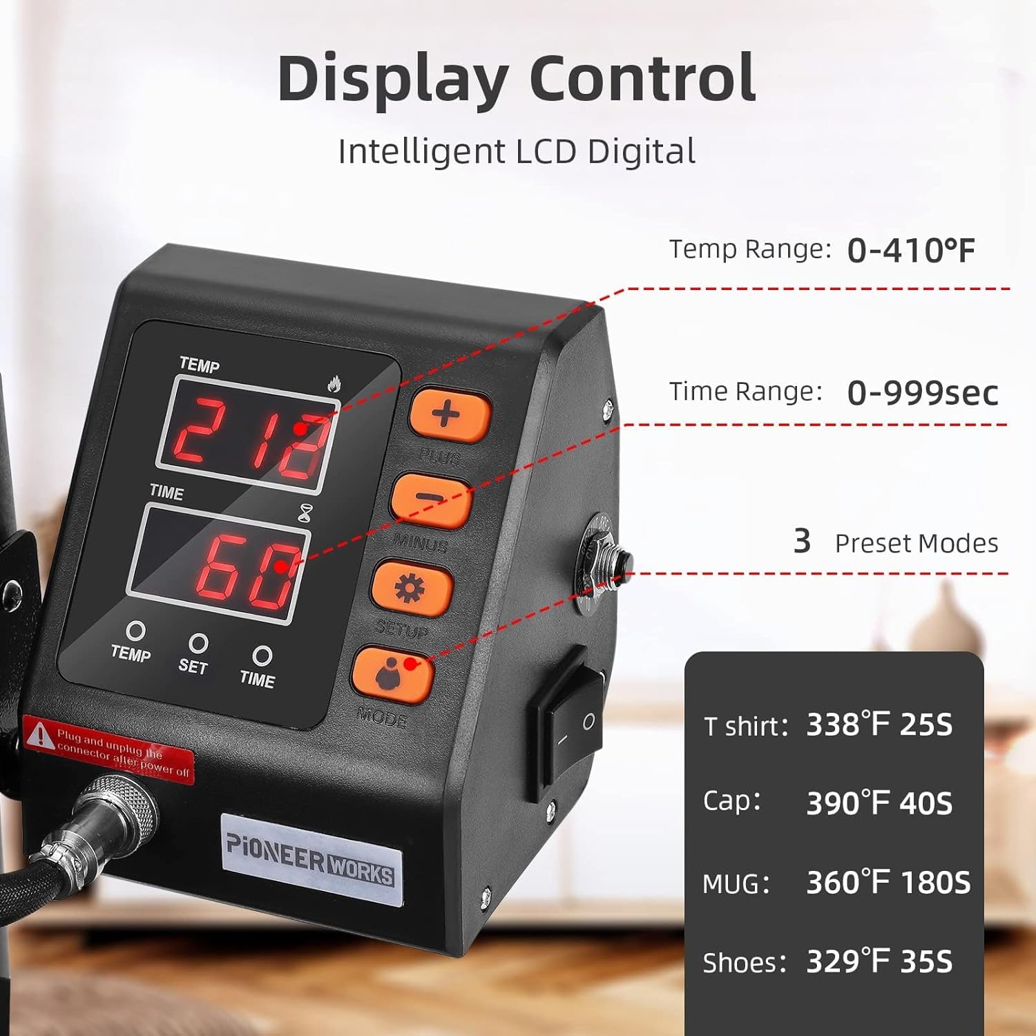 Professional 11-in-1 Heat Press Machine 12