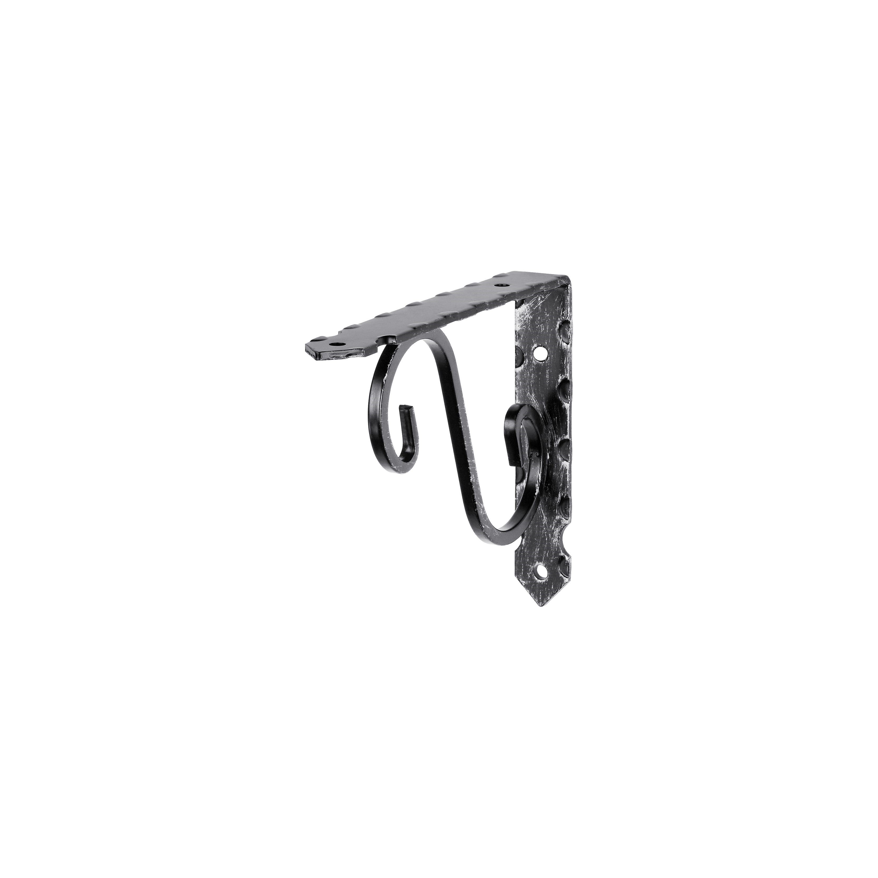 Decorative ORNAMENT Shelf Bracket - Heavy Duty Wall Mounted Shelf Support for Home, Kitchen, Bathroom & Office Organization - Perfect for Floating Shelves, Bookshelves and Display Shelves