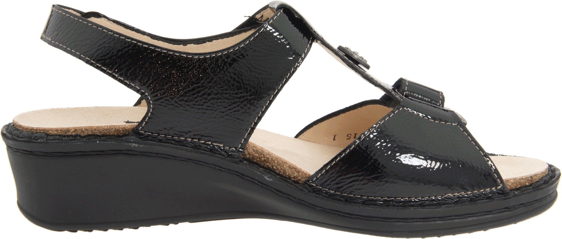 Finn Comfort Women's Adana Comfortable Leather Sandals - Breathable & Supportive Footwear for Walking, Travel & Everyday Wear
