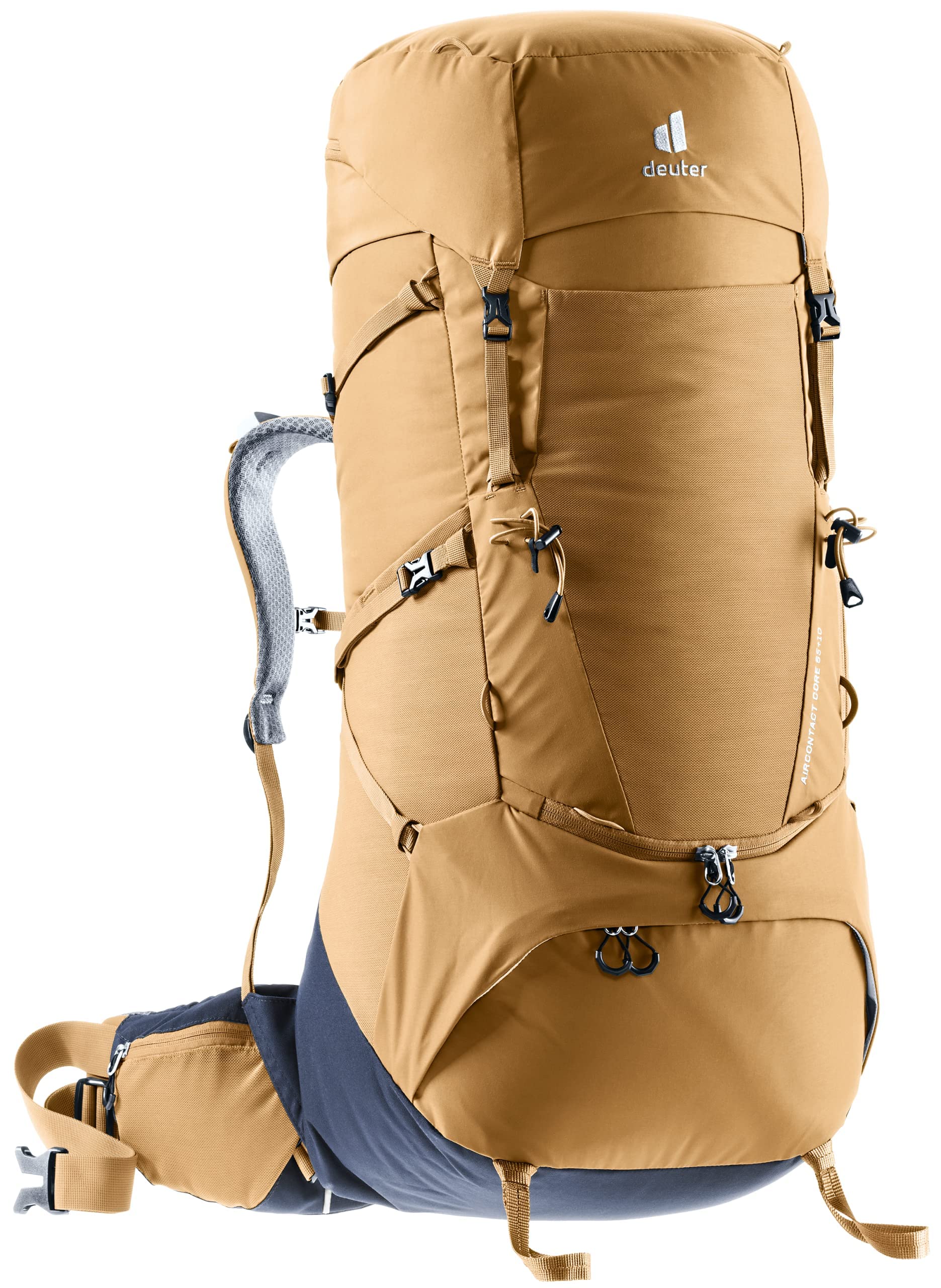 Deuter Aircontact Core 65+10L Hiking Backpack - Lightweight & Durable for Trekking, Camping & Outdoor Adventures | Water-Resistant & Ergonomic Design for Long-Distance Hiking