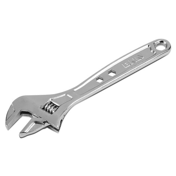 10-Inch Steel Open End Adjustable Wrench - Heavy Duty Spanner Tool for Plumbing, Automotive & DIY Home Repairs