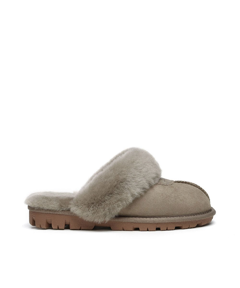 Men's UGG Scuff Slippers - Cozy Indoor/Outdoor House Shoes for Winter Comfort - Perfect for Lounging at Home, Running Errands & Cold Weather Wear