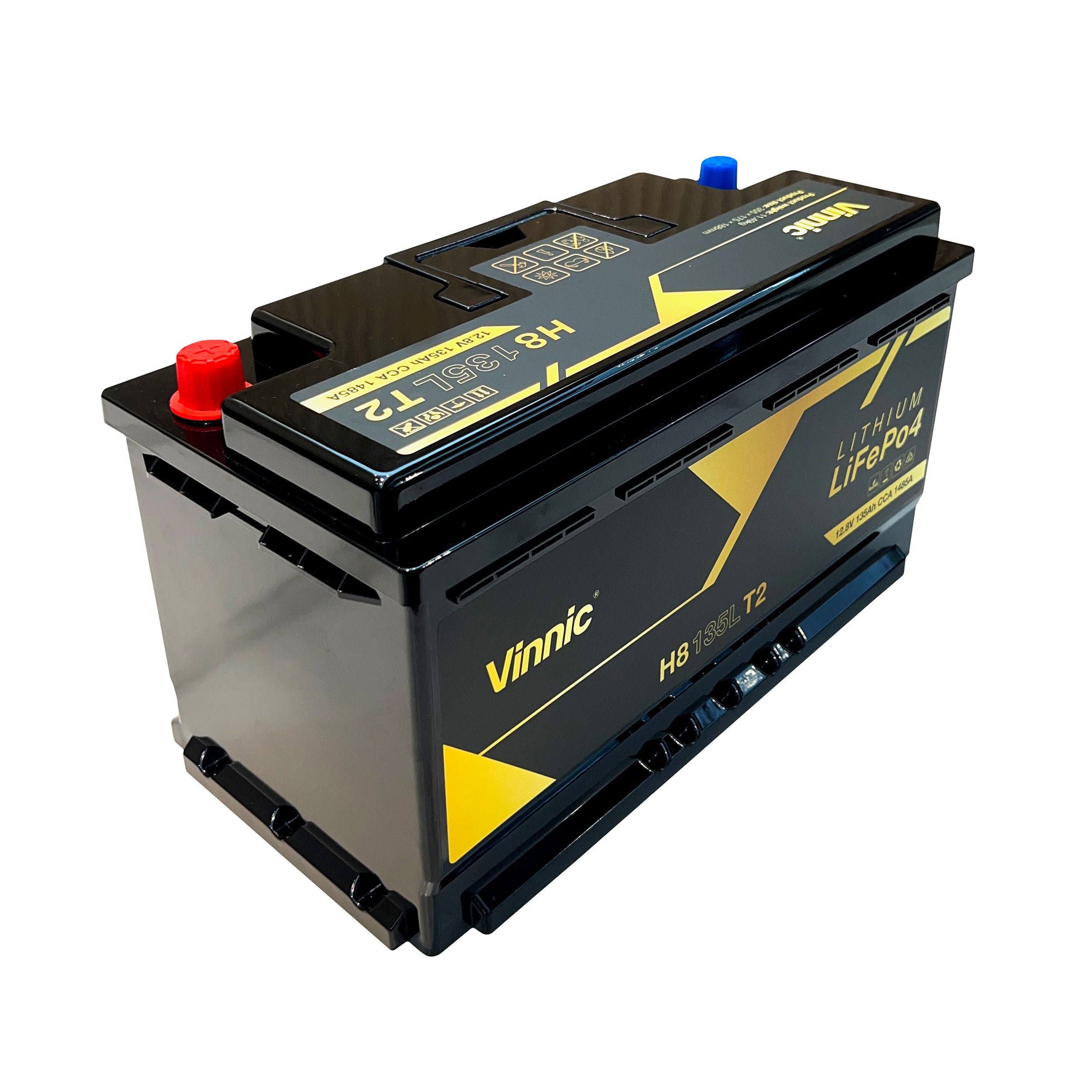 Premium Vinnic LiFePO4 Batteries (LFP) - Long-Lasting Lithium Iron Phosphate Battery Pack for Solar Energy Storage, RVs, Marine & Off-Grid Power Systems