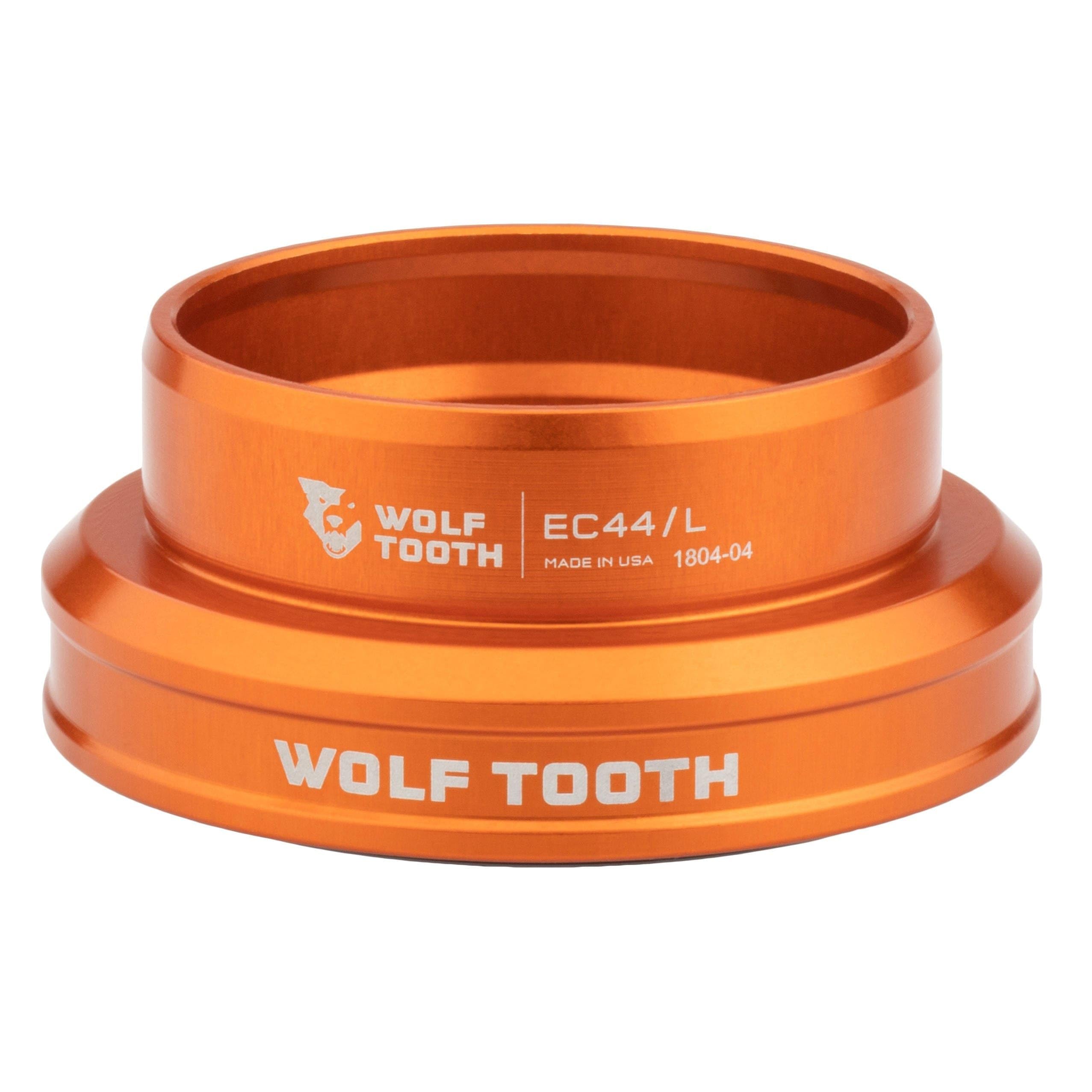 Wolf Tooth Performance External Cup (EC) Headset - Lightweight MTB Bike Headset for Smooth Steering - Perfect for Mountain Biking, Trail Riding & Cycling Adventures