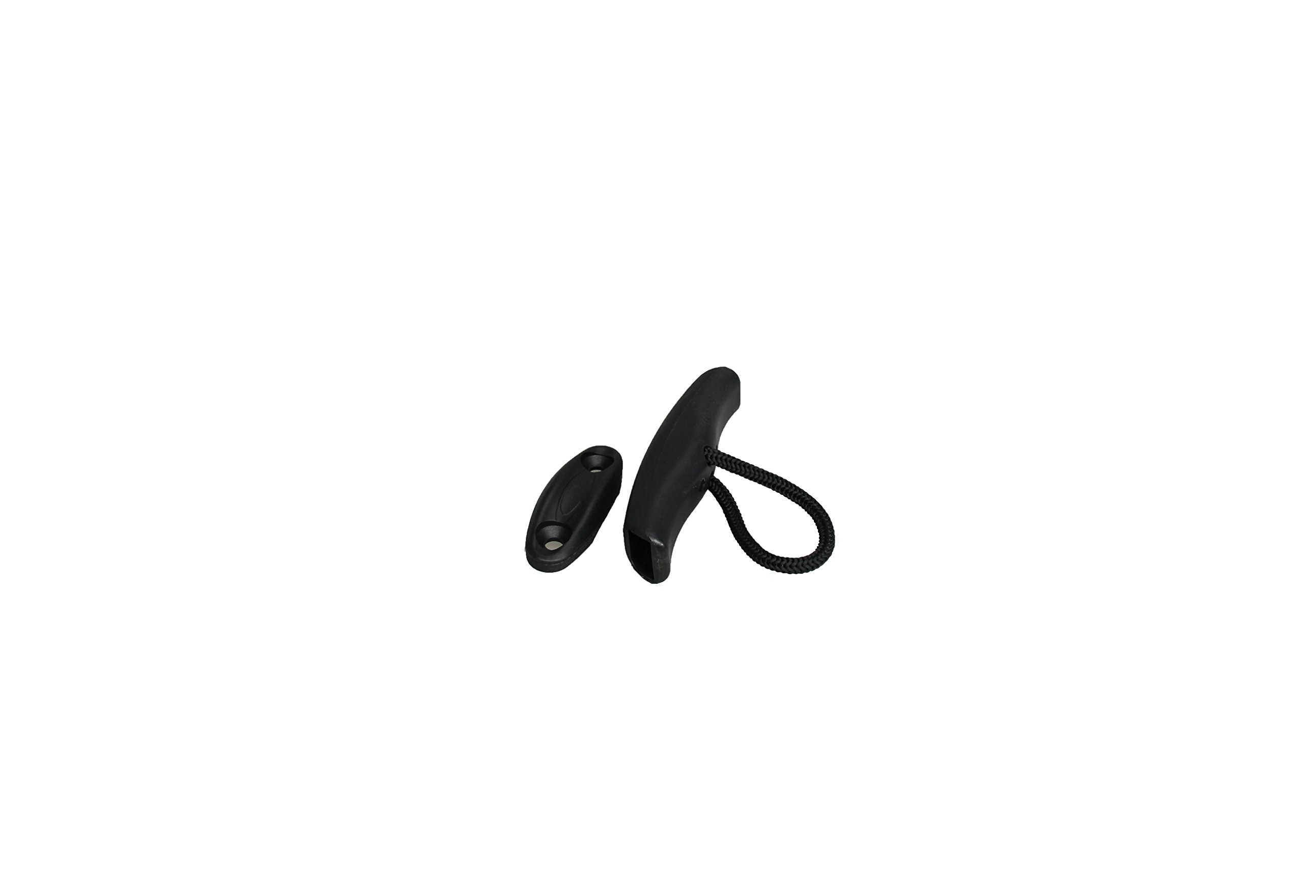 Pactrade Marine 2-Piece Kayak Canoe Carrying Handles with 4mm Rope - Durable Plastic Toggle Pull Handles for Easy Boat Transport - Perfect for Kayaking, Canoeing & Marine Activities