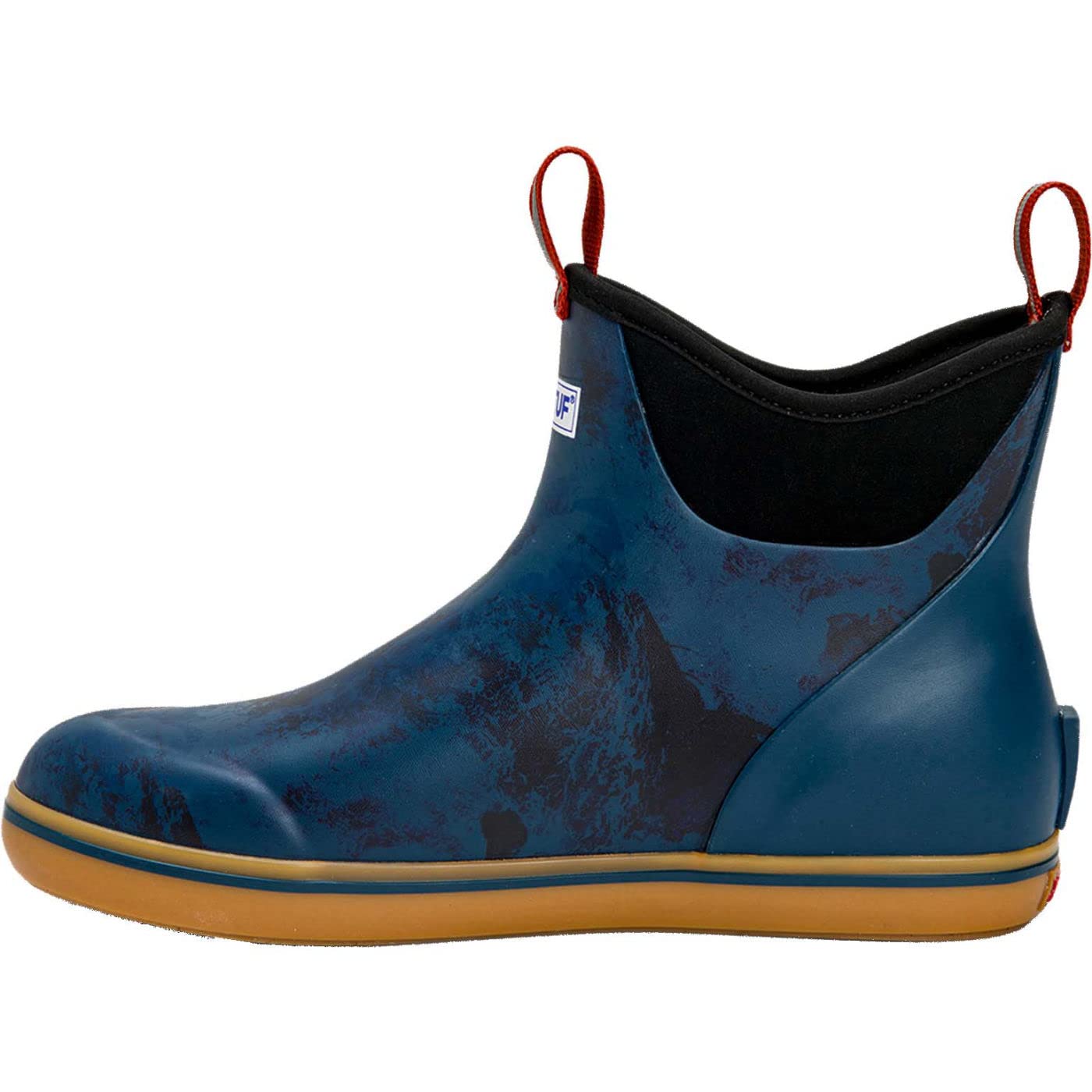 Xtratuf Men's 6 Inch Ankle Deck Boots - Waterproof Non-Slip Fishing & Work Boots for Outdoor Activities, Boating, and Hiking