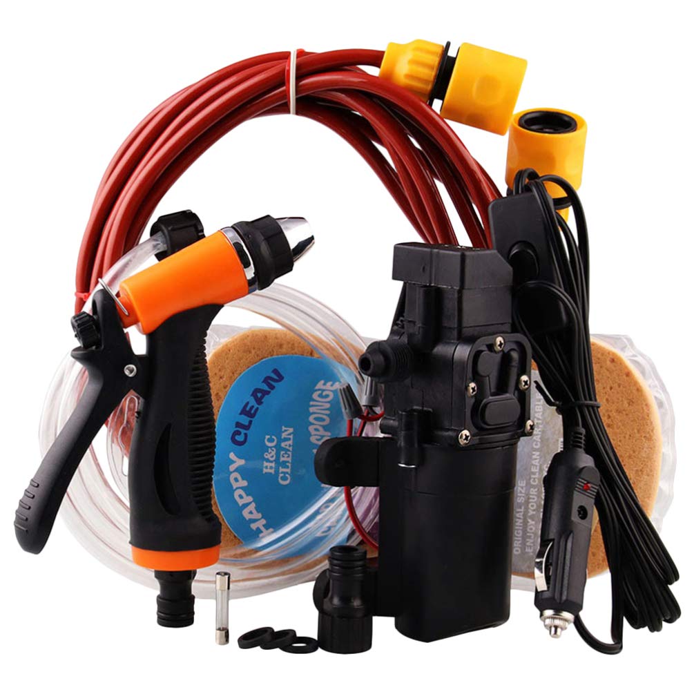 High Pressure Electric Water Pump Car Cleaning Kit - Power Washer Gun for Garden, Kitchen, Bathroom & Motorcycles | Perfect for Washing Vehicles, Patio Furniture & Outdoor Equipment
