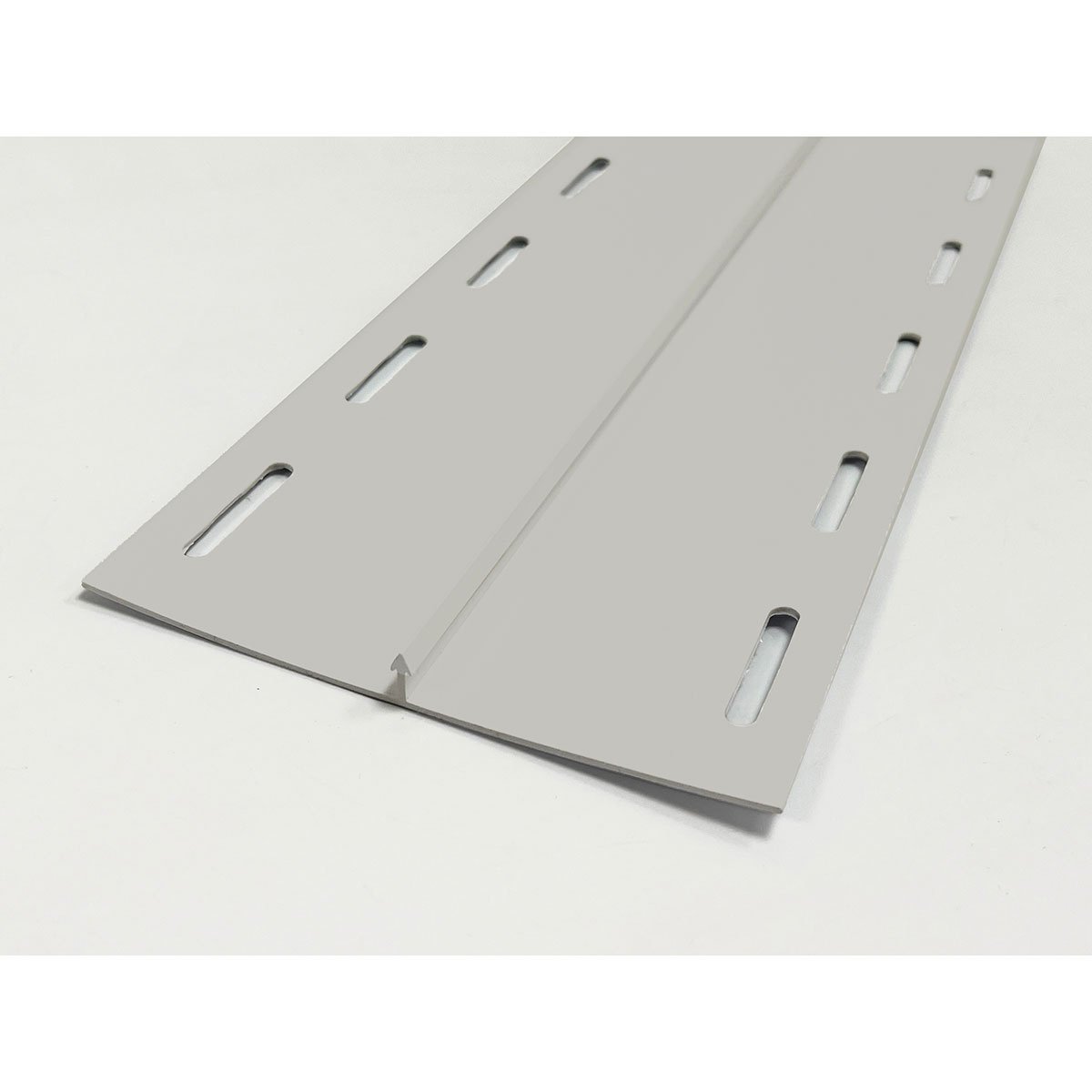 EZ Liner™ 16-Foot Gray PVC HTrim - Durable Weatherproof Edge Molding for Home & RV Exteriors - Perfect for Siding, Roofing & Outdoor Protection
