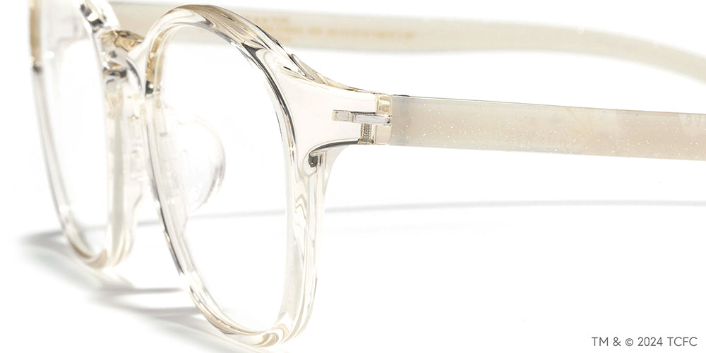 JINS x Care Bears Sparkle Heart Bear Glasses - Cute & Stylish Eyewear for Kids & Adults | Perfect for Cosplay, Halloween, and Everyday Fashion Accessories