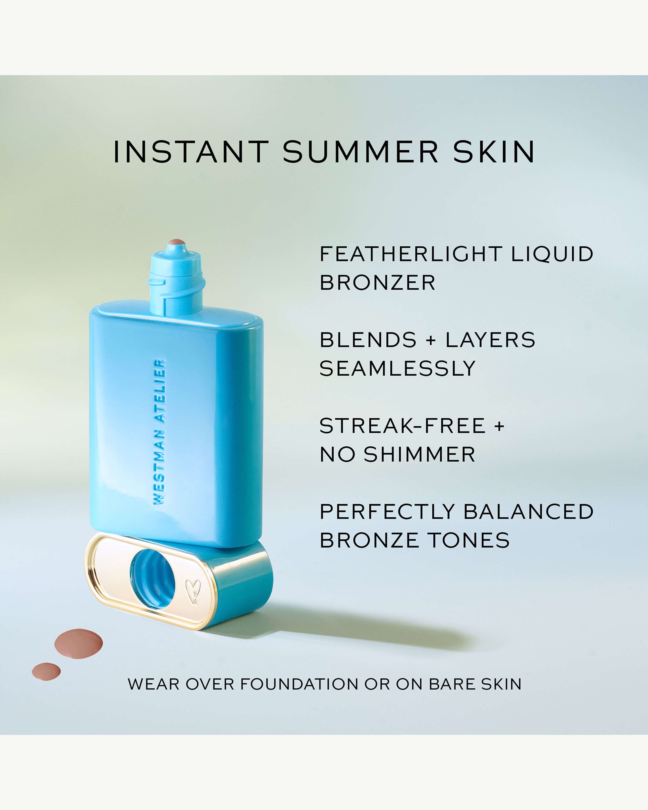 Sun Tone Bronzing Drops - Natural Face Tanning Serum for Glowing Skin | Perfect for Summer, Vacations & Everyday Radiance