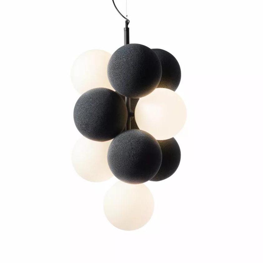Bubbles Holly Pendant Lamp - Modern Glass Hanging Light Fixture for Living Room, Bedroom, Dining Room & Kitchen Decor