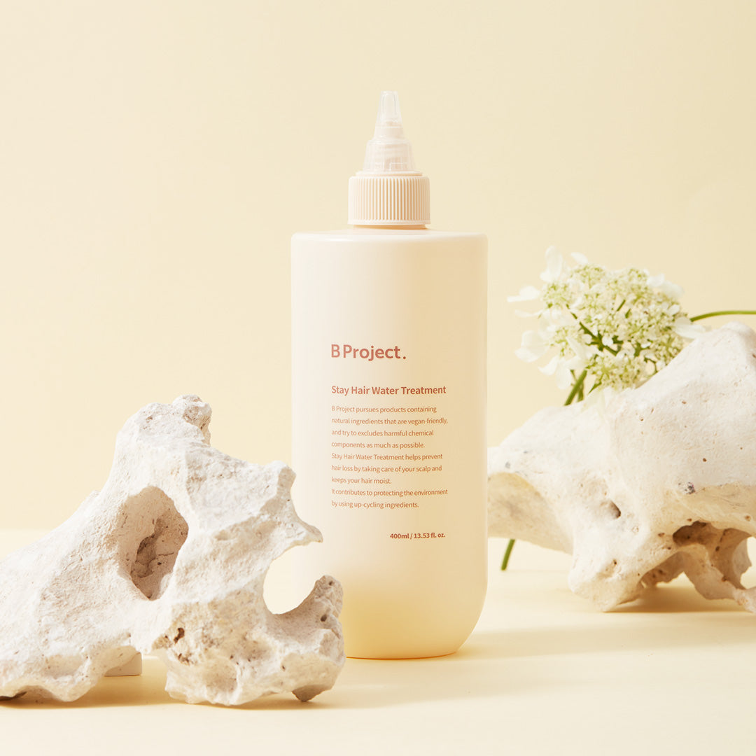 B Project Stay Hair Water Treatment 400ml - Hydrating Hair Serum for Frizz Control & Shine - Perfect for Daily Styling & Heat Protection