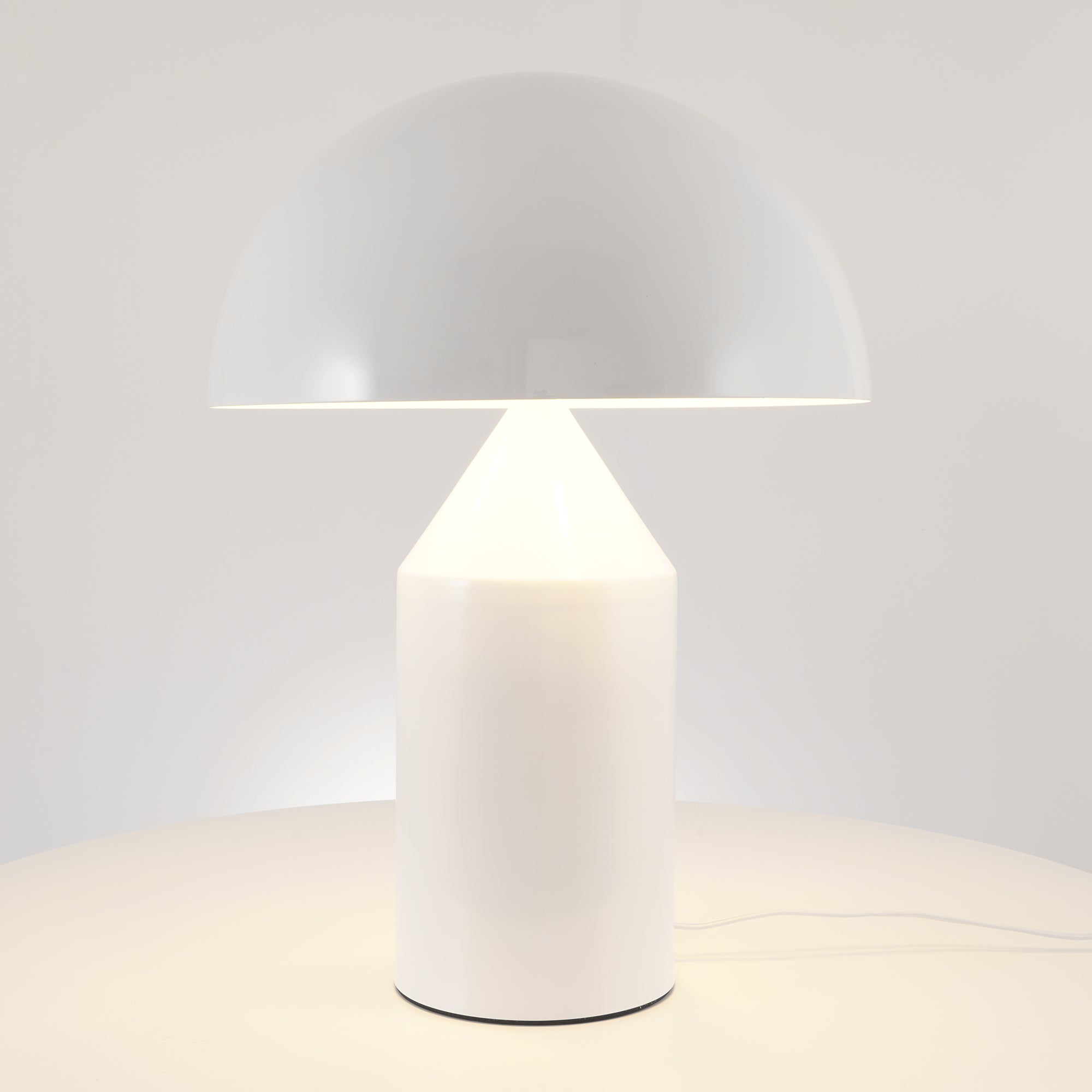 Atollo Modern Metal Table Lamp - Minimalist Design for Living Room, Bedroom & Office - Dimmable LED Desk Light for Home Decor & Workspace Lighting