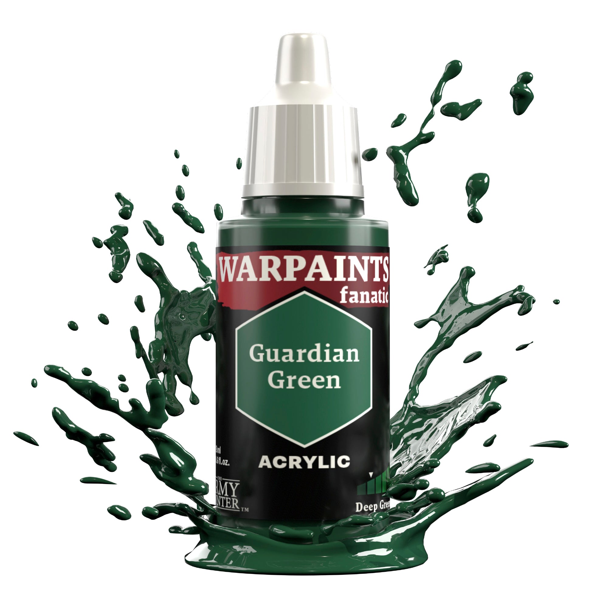 Warpaints Fanatic: Guardian Green - High-Quality Fantasy Face Paint for Cosplay, Halloween & Costume Parties - Perfect for Comic Con & Theatrical Makeup