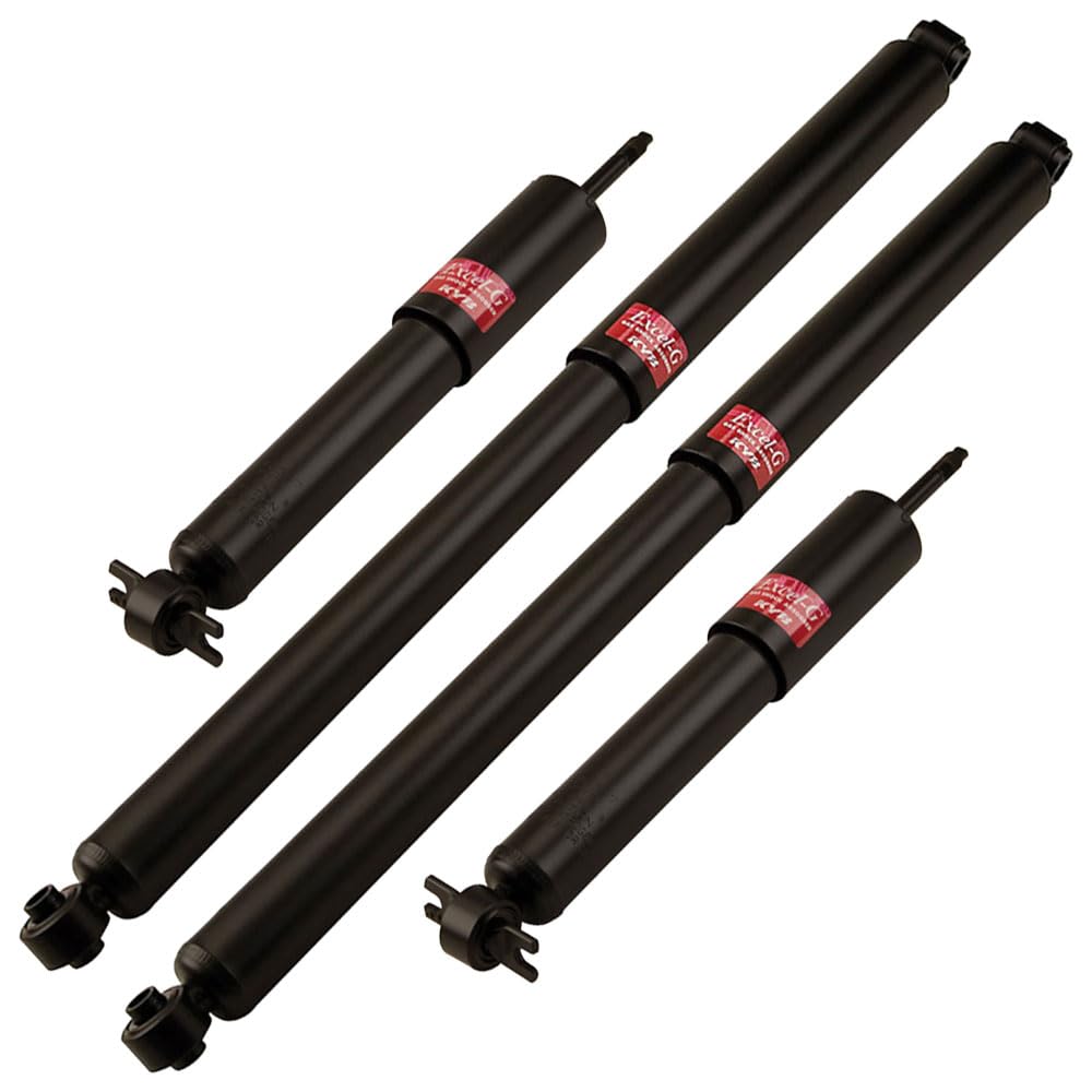 Excel-G Performance Shocks & Struts Set of 4 for 2010-2011 Ford Ranger | 77-62498AQ by BuyAutoParts | Smooth Ride for Off-Road & Daily Commuting