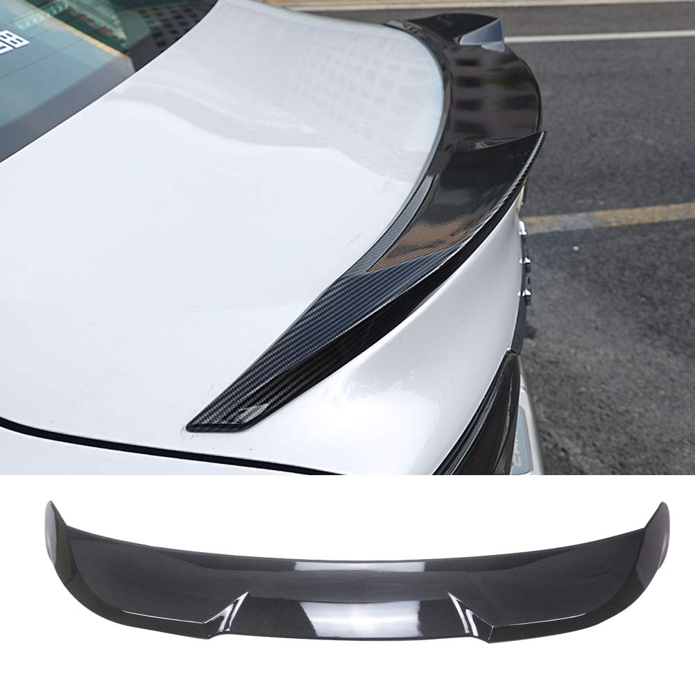 2018-2024 Toyota Camry LE/XLE/SE/XSE/Hybrid TRD Style Rear Spoiler - ABS Plastic with Carbon Fiber Coating | Enhances Aerodynamics & Sporty Look | Perfect for Street Racing & Car Customization