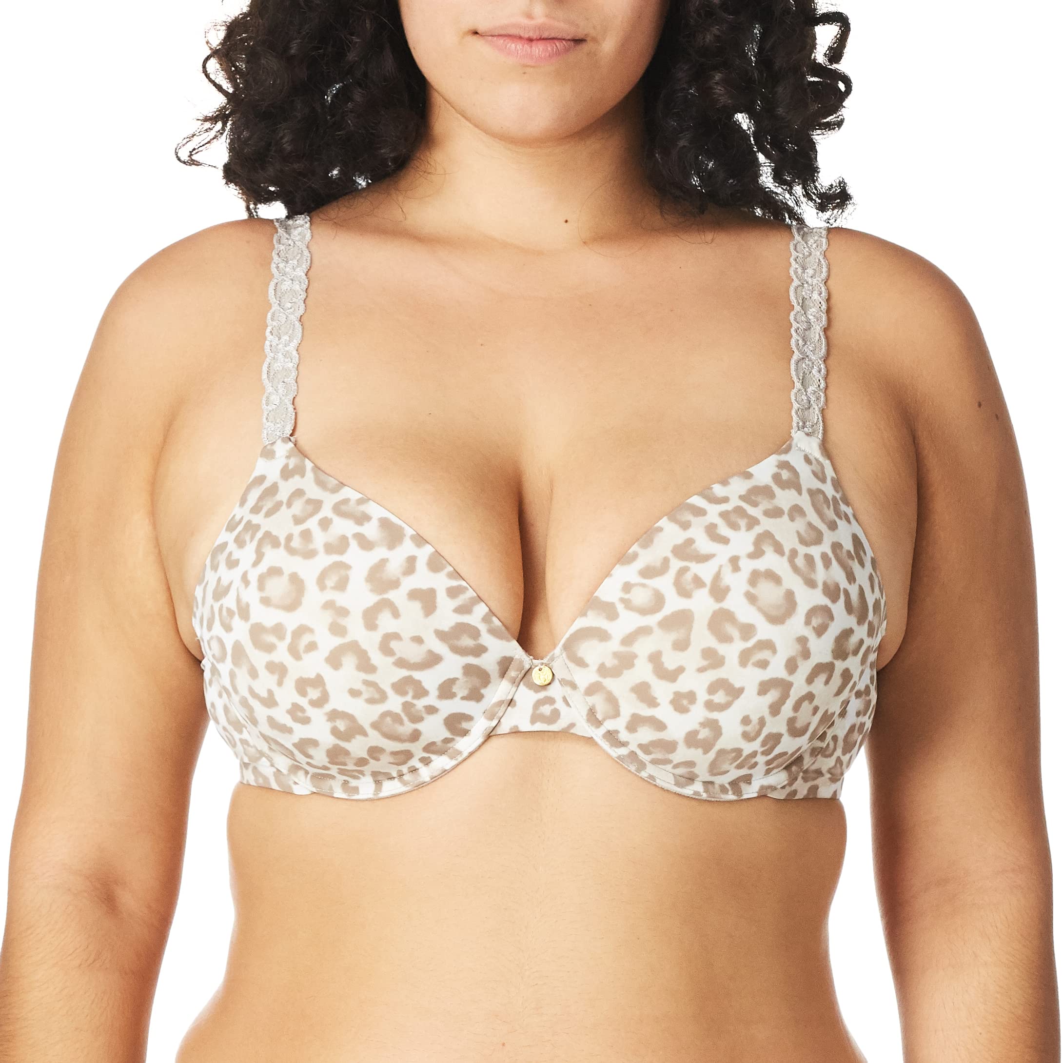 Natori Women's Pure Luxe Contour Underwire Bra 732080 - Comfortable Full Coverage T-Shirt Bra for Everyday Wear & Workout Support