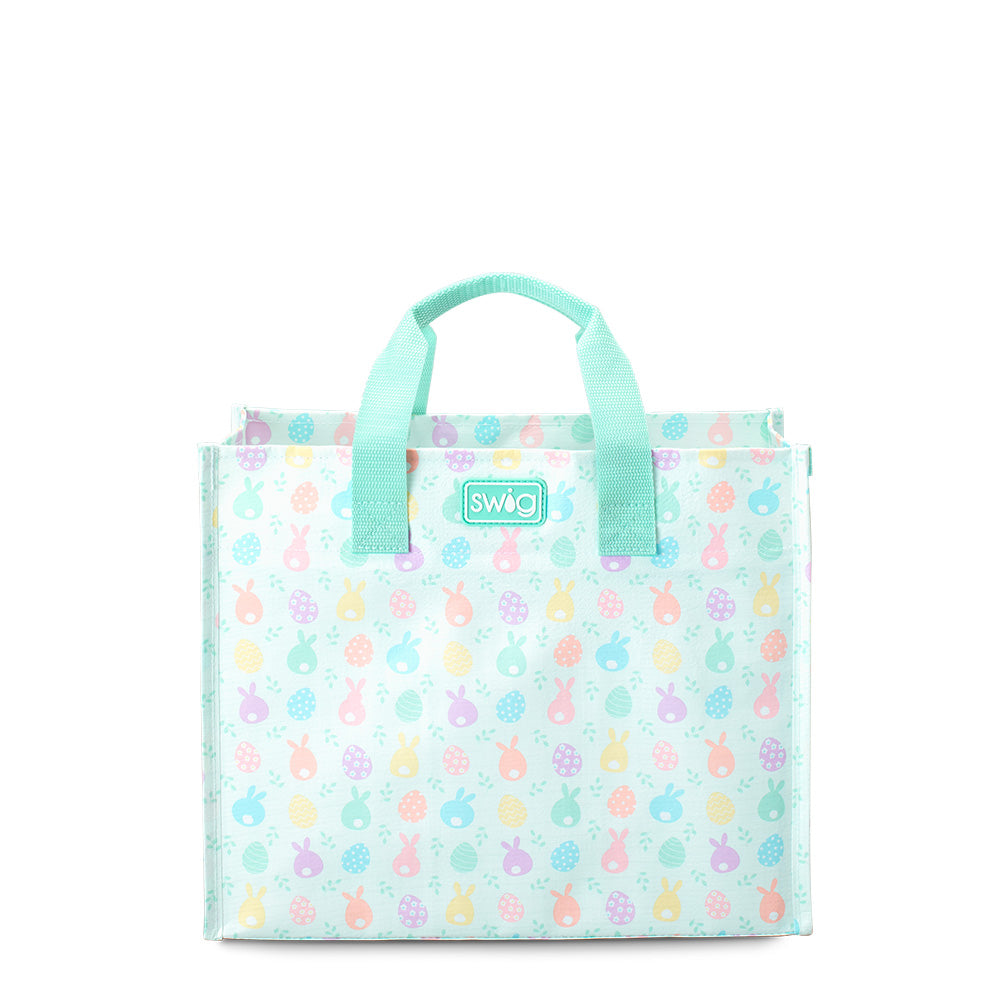 Reusable Easter Egg Hunt Bag - Medium Size for Kids & Adults - Perfect for Easter Party Favors, Egg Collecting & Spring Celebrations