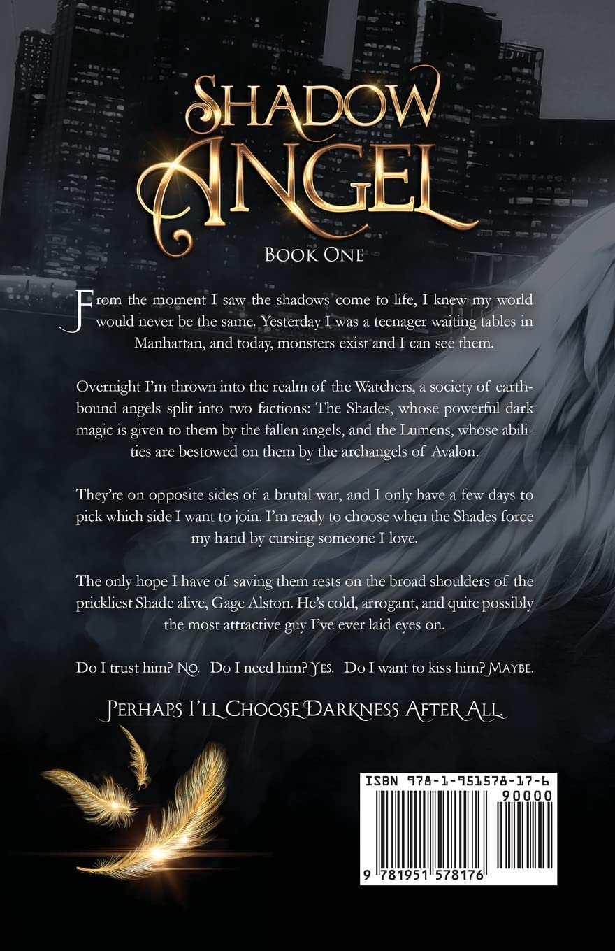 Shadow Angel: Book One - Epic Fantasy Adventure Novel for Teens & Adults | Perfect for Reading at Home, Travel, or Book Clubs