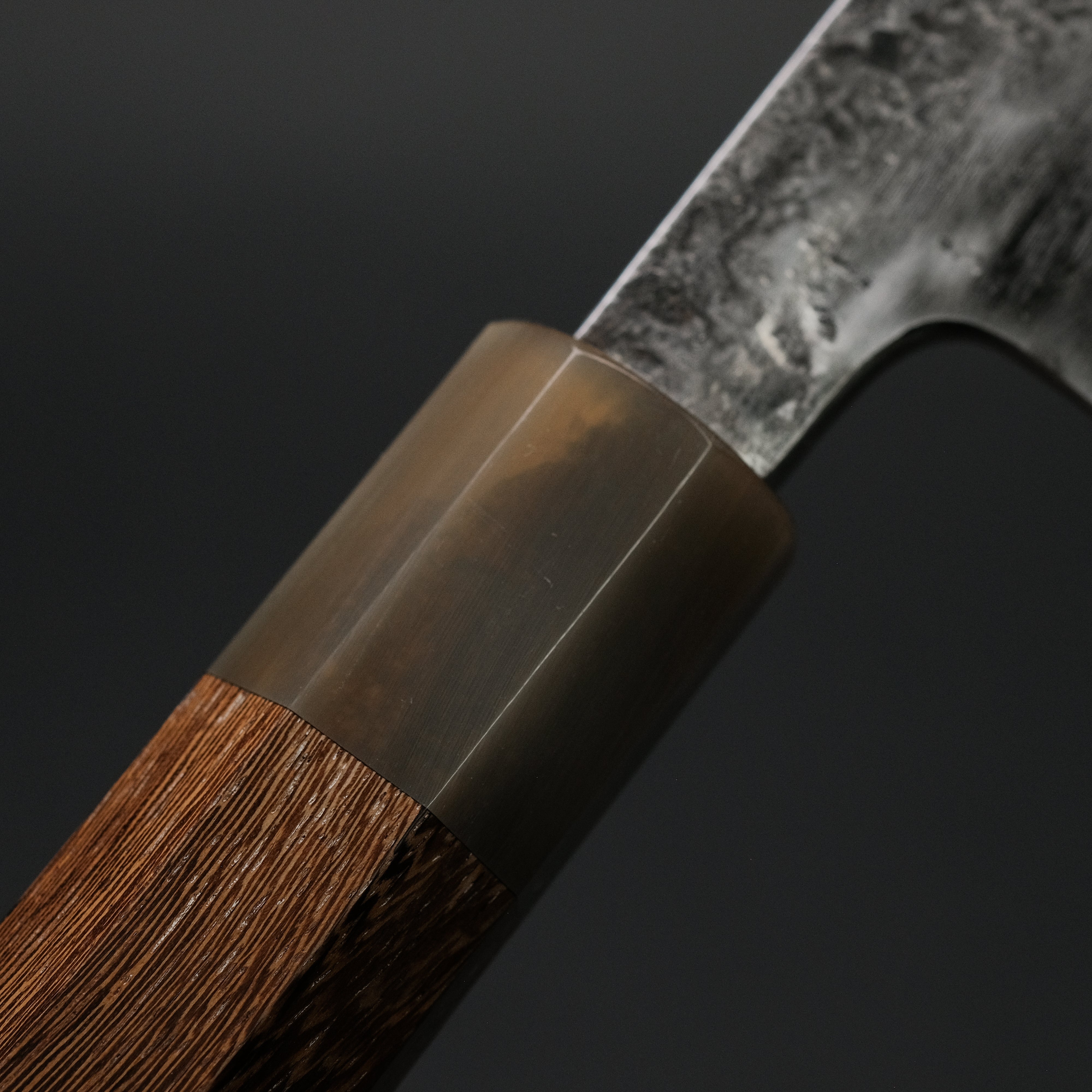 Premium Jiro Tsuchime Wa Gyuto 255mm Japanese Chef Knife with Taihei Tagayasan Handle - Perfect for Sushi, Meat Cutting & Professional Kitchen Use