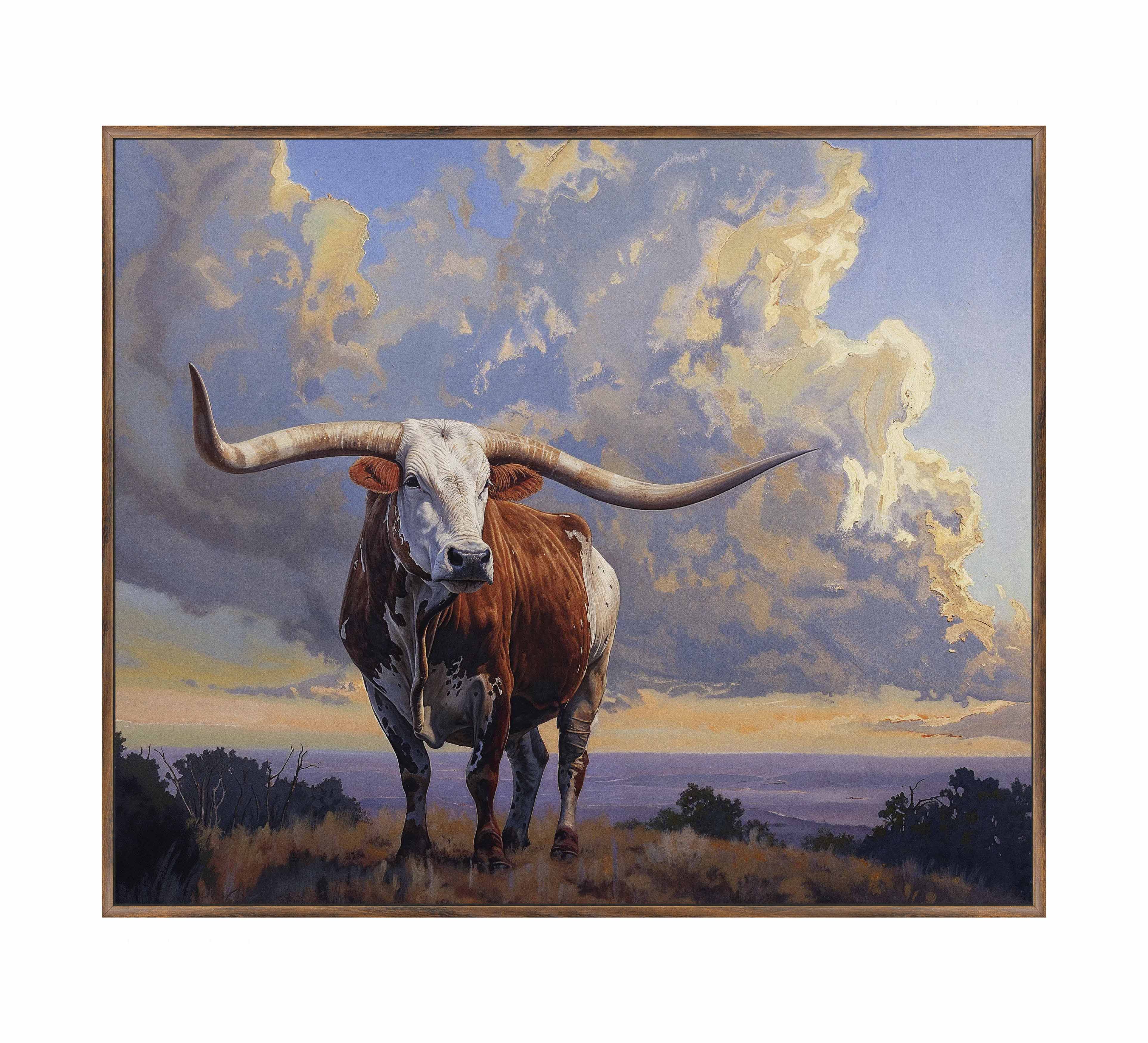 Premium Hill Country Monarch I Gallery Wrapped Canvas Art - Nature Inspired Wall Decor for Living Room, Bedroom & Office | Ready to Hang