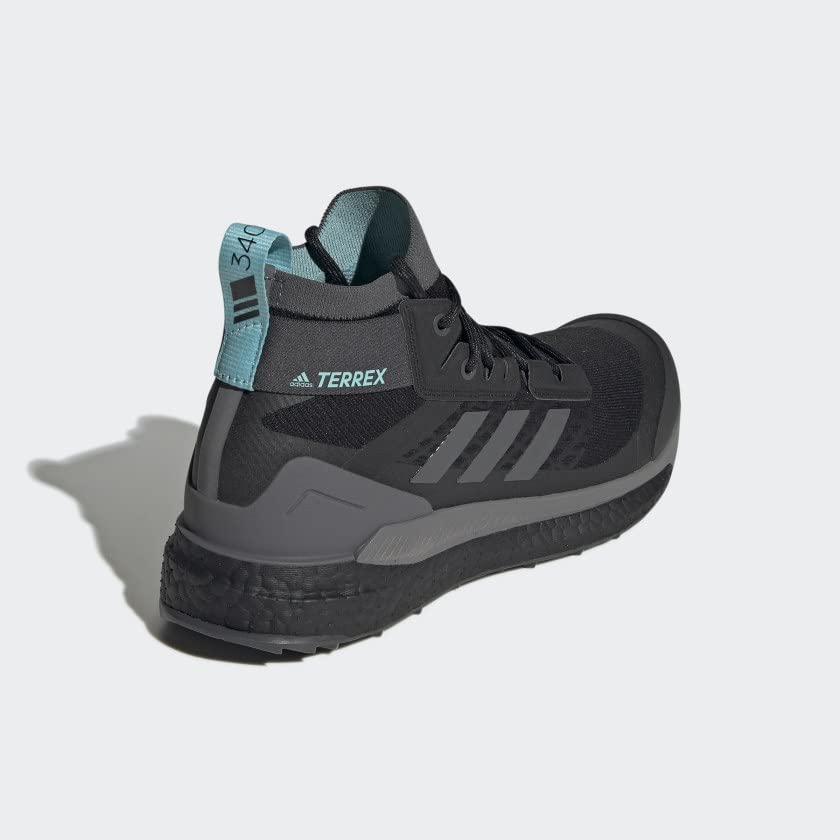 Adidas Outdoor Men's Terrex Free Hiker Gore-Tex Waterproof Hiking Shoes Boots - Lightweight & Durable for Trail Running, Trekking & Outdoor Adventures (Size 38 2/3 EU)