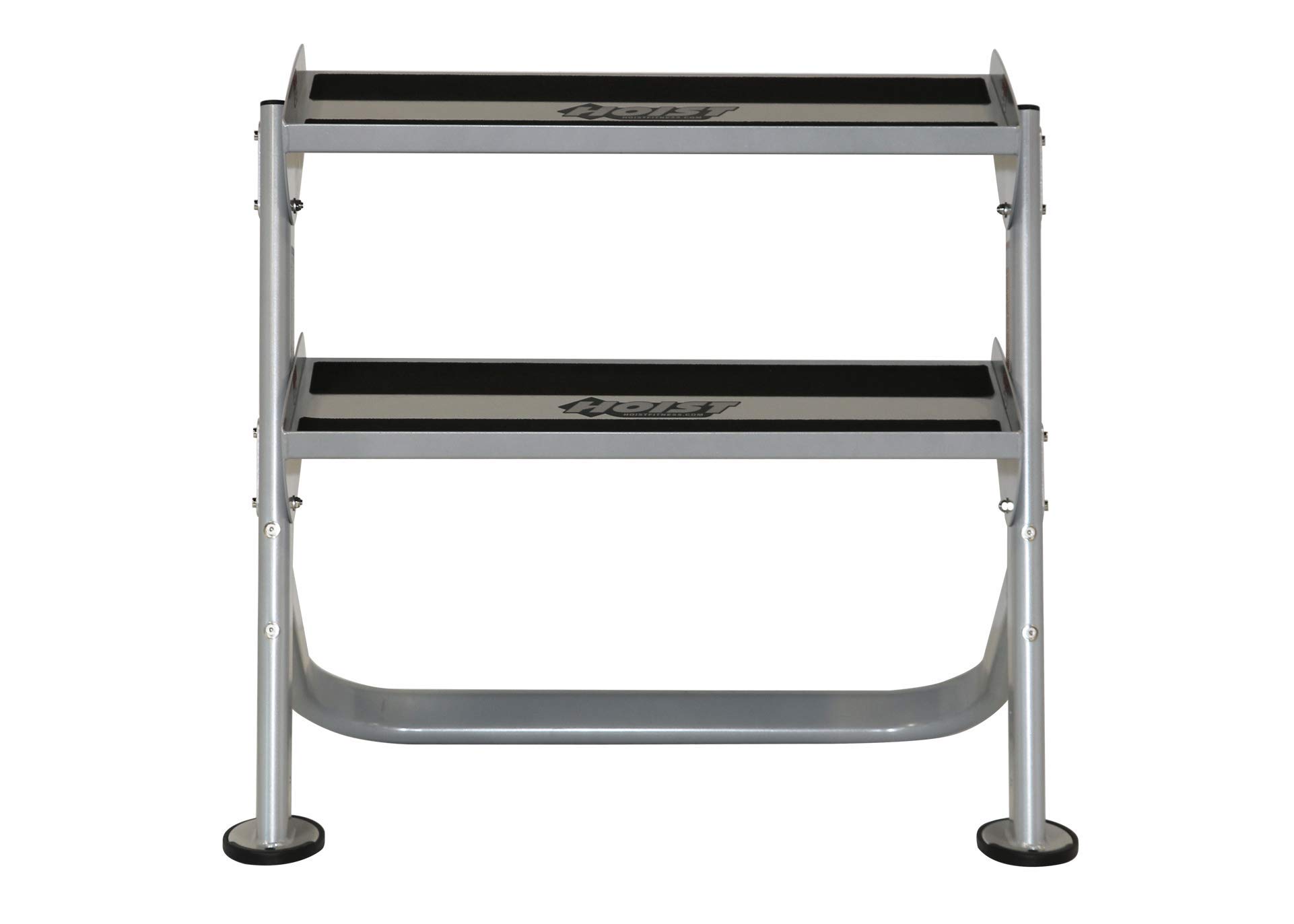 HOIST FITNESS 36-Inch Horizontal Dumbbell Rack - 3-Tier Weight Storage Organizer for Home Gym | Space-Saving Dumbbell Stand for Garage & Basement Workouts | Heavy Duty Steel Construction for 5-50lb Weights