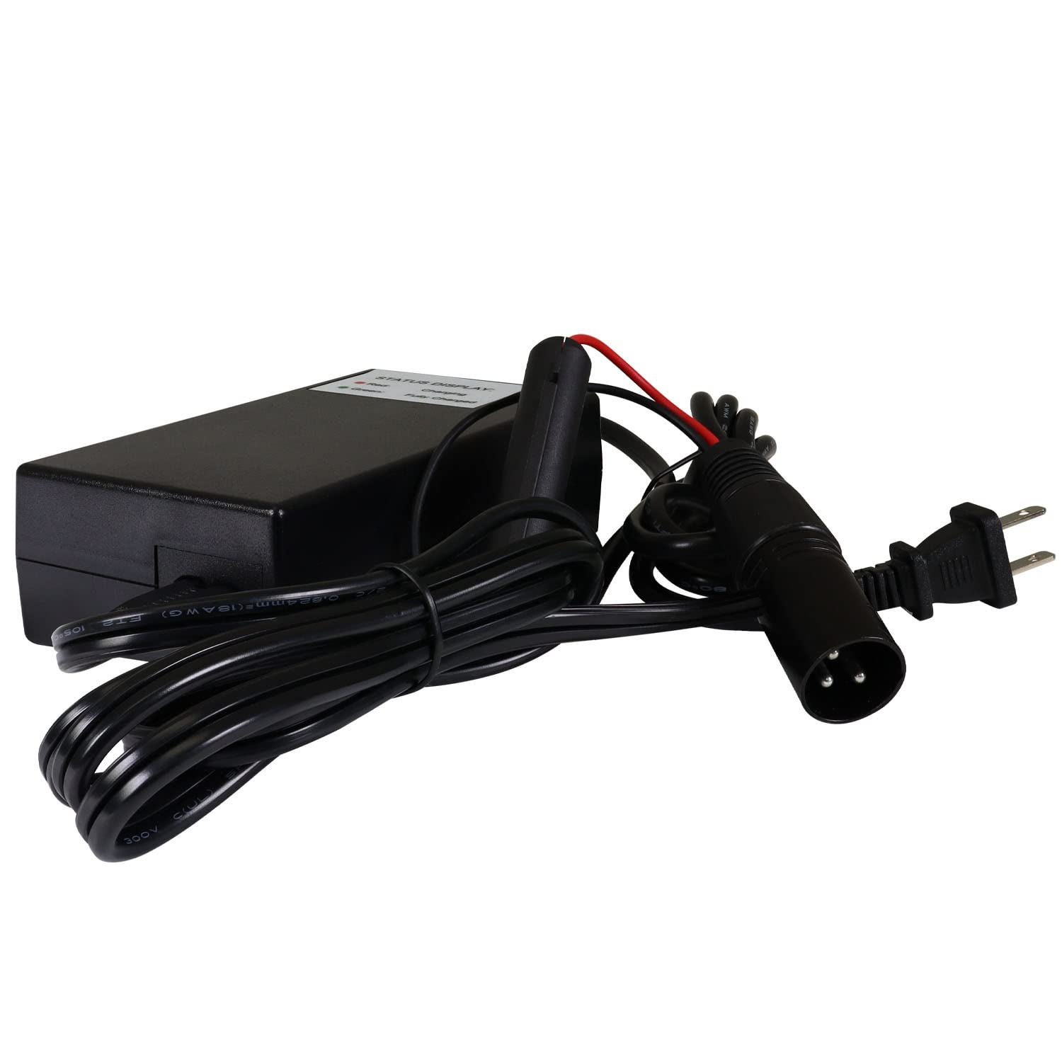 Mighty Max 24V 2A Replacement Battery for Rascal Ultralite 370 Wheelchair - Compatible with Three Stage XLR Charger - Power Solution for Mobility Scooters & Electric Wheelchairs (Home & Travel Use)