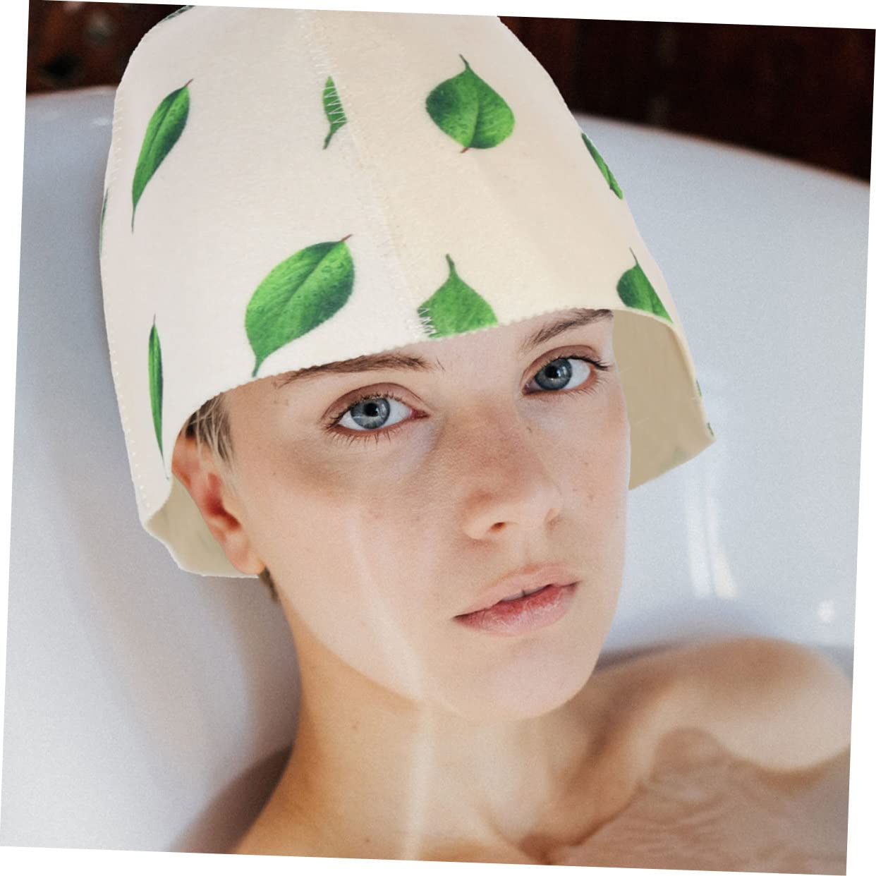 NOLITOY 8-Pack Felt Sauna Hats - Breathable Russian Banya Caps for Men & Women - Moisture-Wicking Sauna Accessories for Steam Room & Spa - Perfect for Relaxation & Hair Protection
