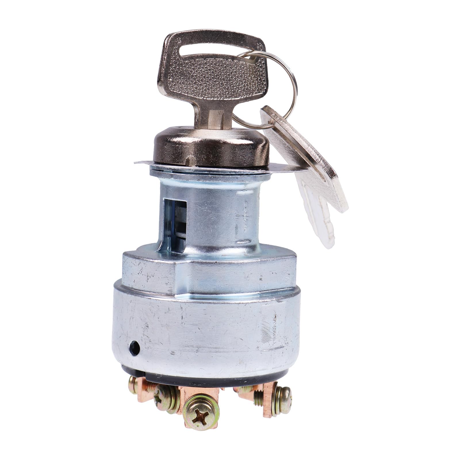 Kubota Ignition Starter Key Switch 1E013-63590 183827 - Compatible with D722, D902, D1305, V1305 Engines & Grasshopper Mowers 721, 721D, 721D2, 321D, 722D, 722D2, 322D, 725D, 325D, 729, 729G2, 729T6, 329, 928D, 928D2, 930D2, 428D - Replacement Part for Tractor & Lawn Mower Ignition System