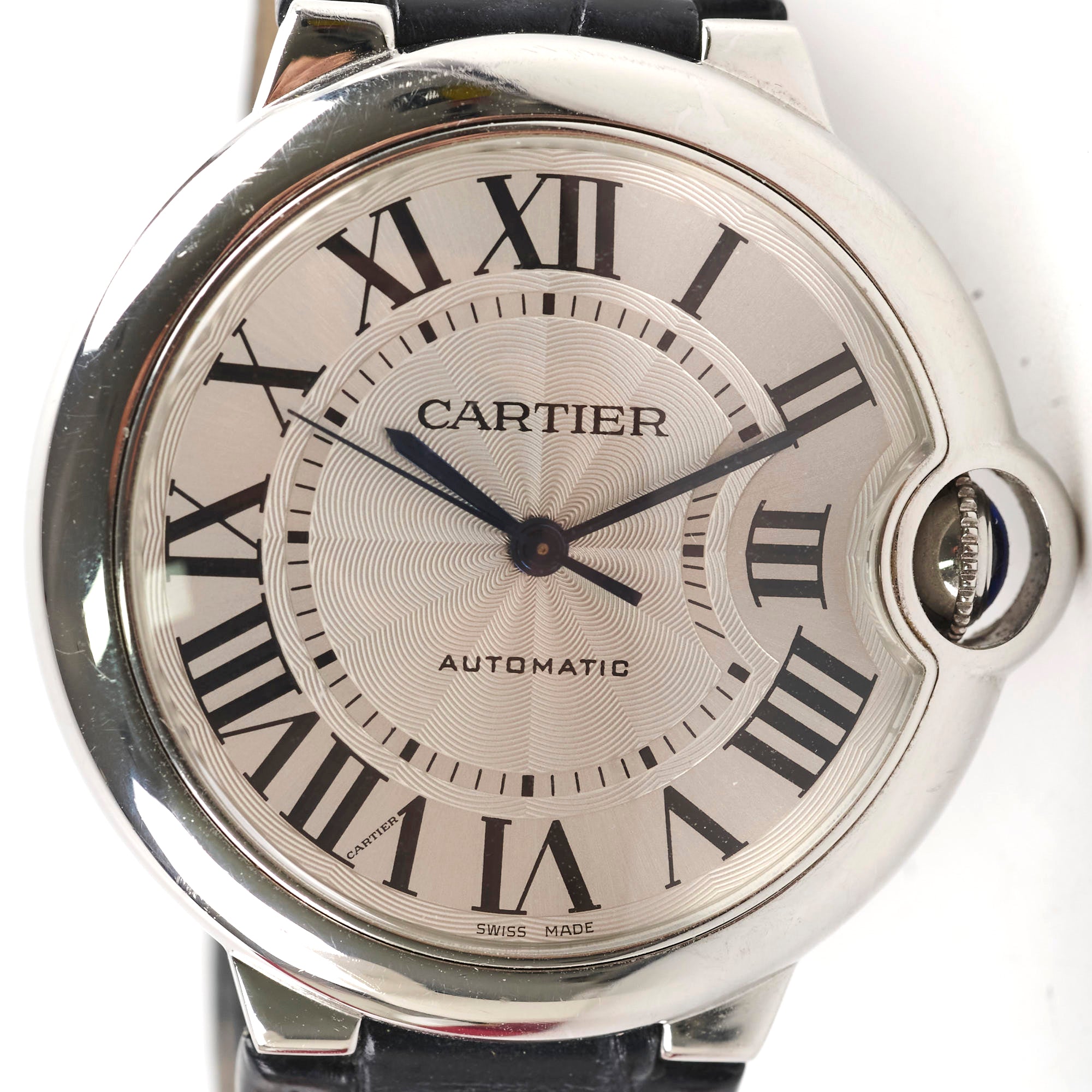 Cartier Ballon Bleu 36mm Stainless Steel Luxury Watch for Women - Elegant Dress Watch for Business, Parties & Special Occasions