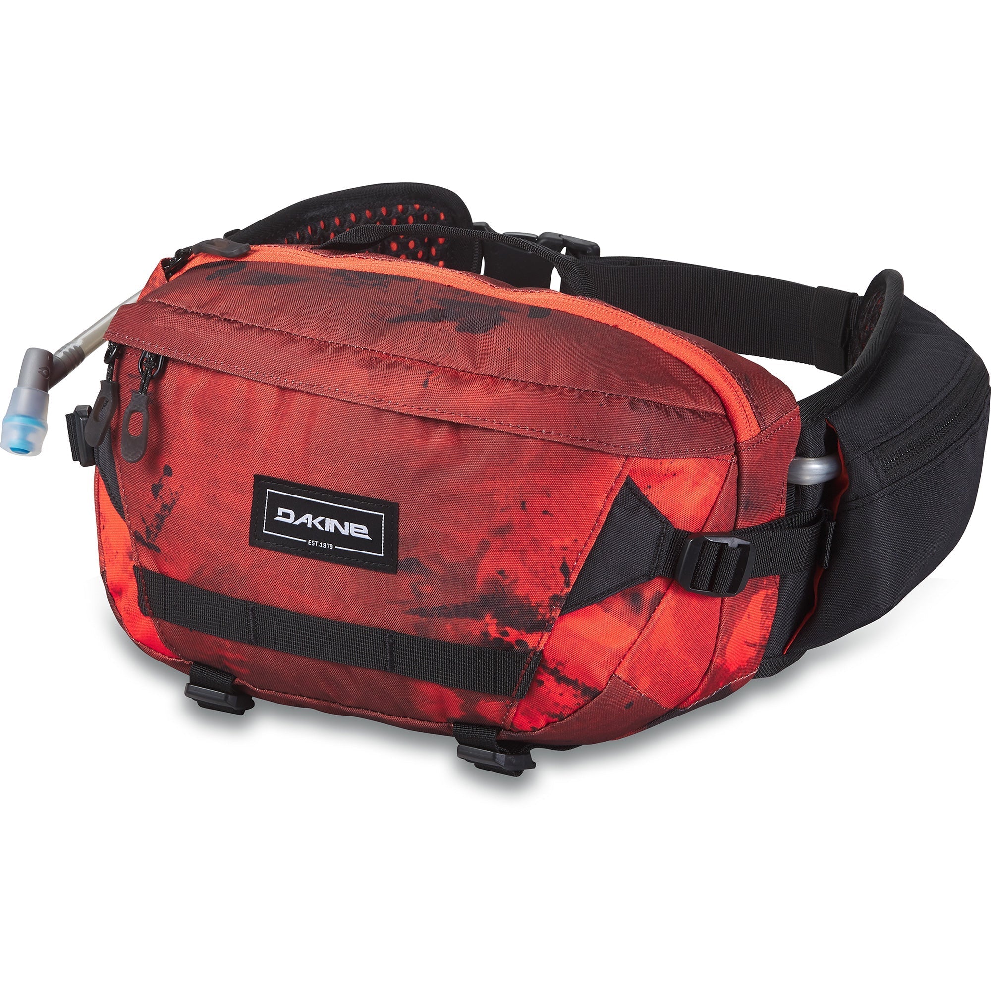 Dakine 2022 Hot Laps 5L Waist Pack - Lightweight Running Belt for Men & Women, Water-Resistant Fanny Pack with Zipper Pockets - Perfect for Hiking, Travel, Gym & Outdoor Activities