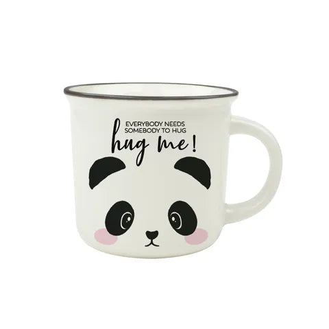 Legami Cuppuccino Panda Mug - Adorable Panda Coffee Cup for Tea & Hot Drinks - Perfect Gift for Panda Lovers & Coffee Enthusiasts
