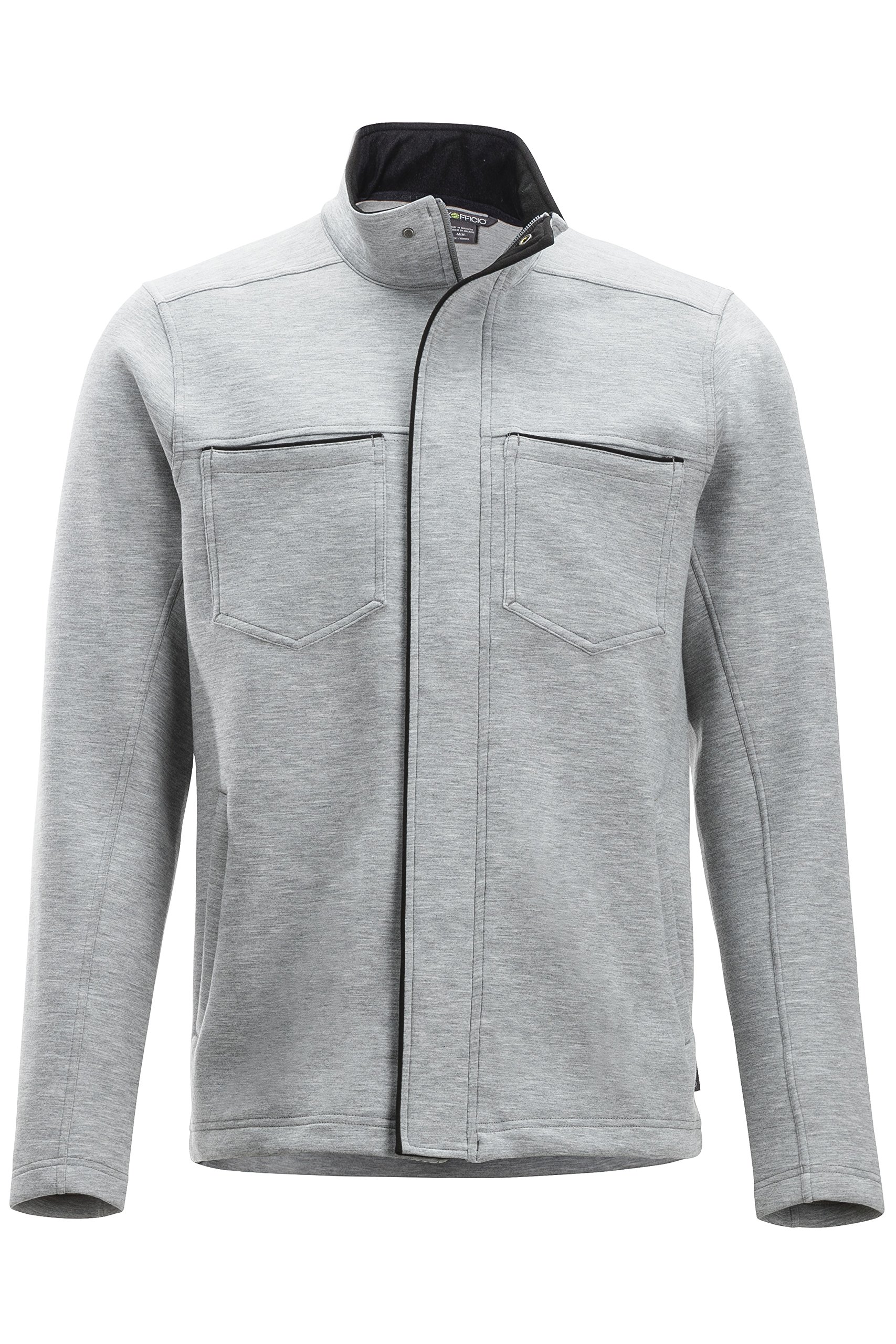ExOfficio Men's Tofano Full Zip Hiking Shirt - Lightweight Quick-Dry Travel & Outdoor Adventure Shirt for Camping, Backpacking & Trail Hiking