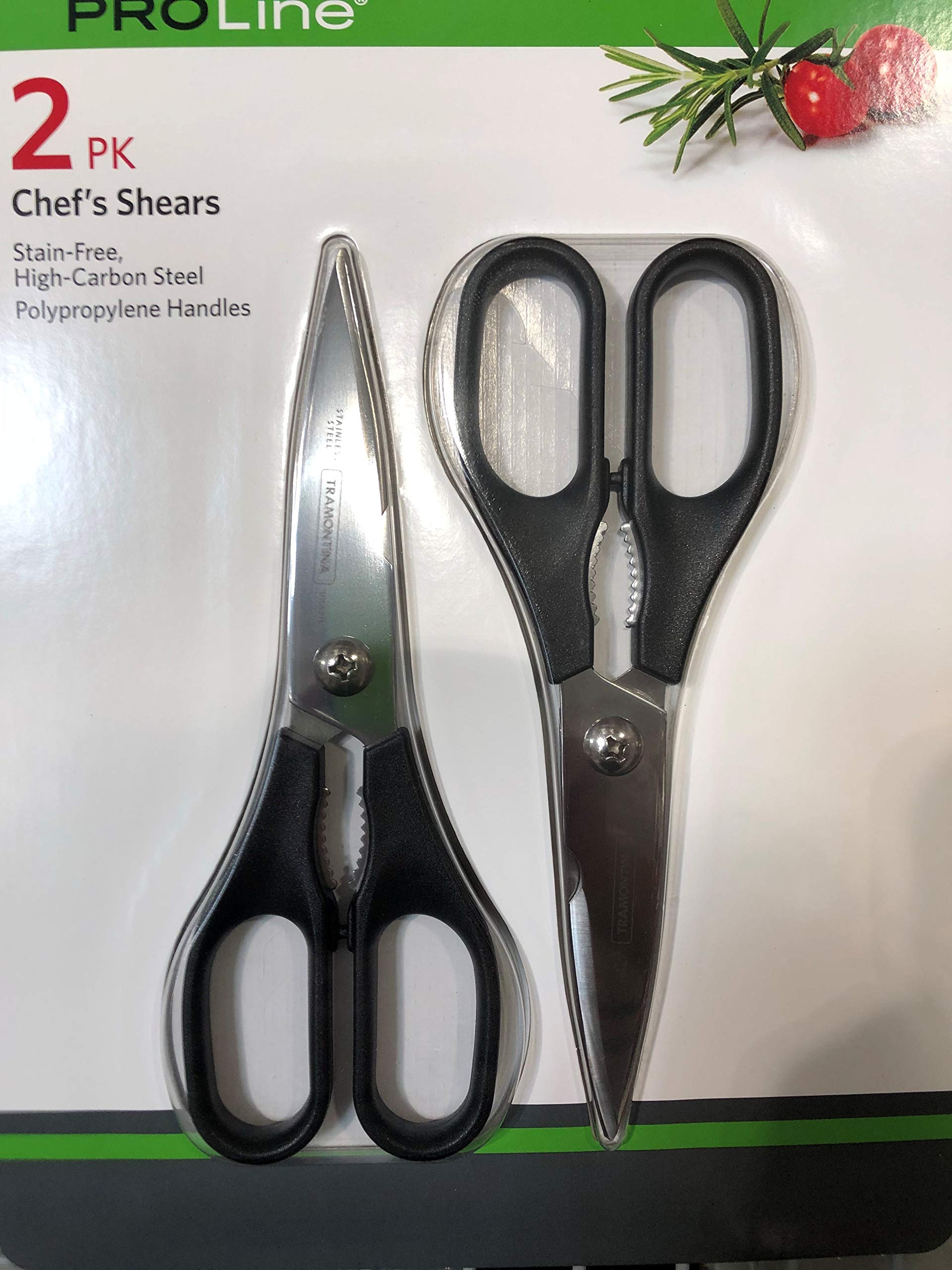 TRAMONTINA Stainless Steel Kitchen Scissors - Heavy Duty Cooking Shears for Cutting Meat, Herbs, Poultry - Multipurpose Kitchen Tool for Food Prep, Baking, Crafting & More