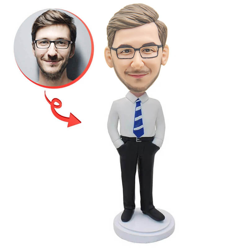 Custom Boss Bobbleheads - Personalized Caricature Figurines for Office Decor, Gifts & Collectibles | Perfect for Retirement, Promotions & Corporate Events