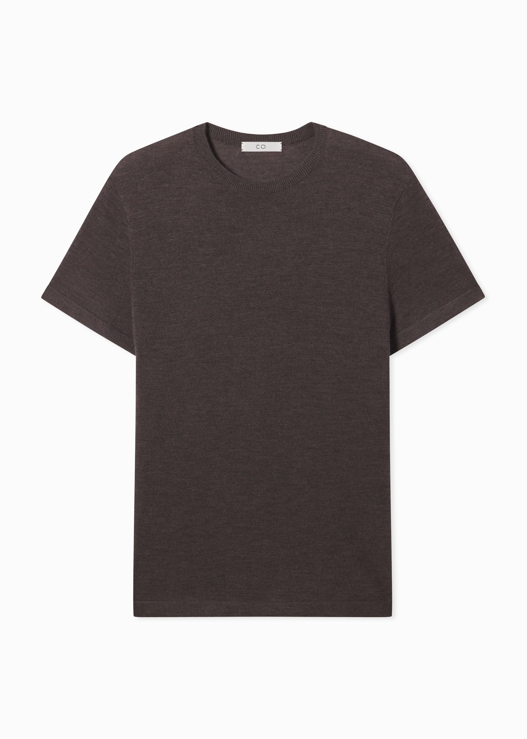 Premium Brown Fine Cashmere T-Shirt for Men & Women | Soft & Luxurious Comfort | Perfect for Casual Wear, Layering & Travel