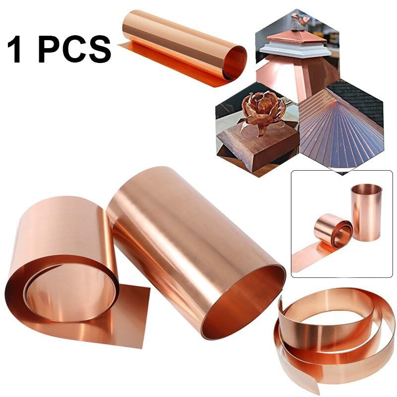 20 Gauge Pure Copper Sheet Roll 4