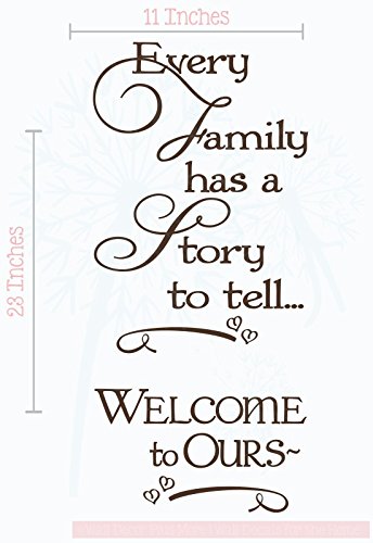 Family Story Quote Wall Decal - 11