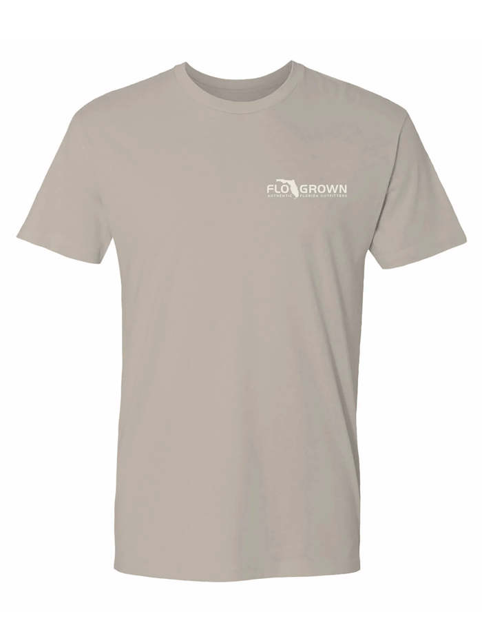FloGrown FGM 1608 Sailfish Flo Seal Tee Sand - Comfortable Fishing Shirt for Saltwater Anglers & Outdoor Adventures