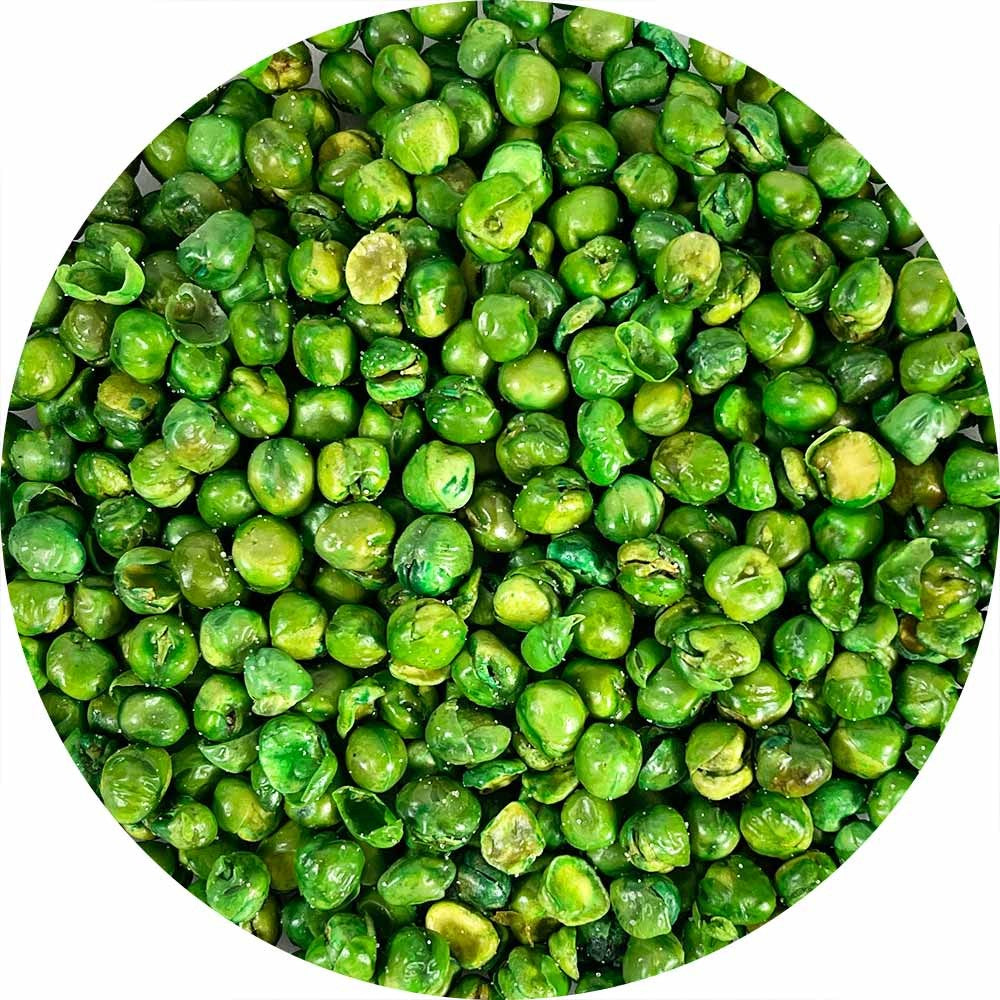 Jack's Premium Green Peas - Roasted & Salted Snack | 22lb Bulk Case | Perfect for Parties, Movie Nights & Healthy Snacking
